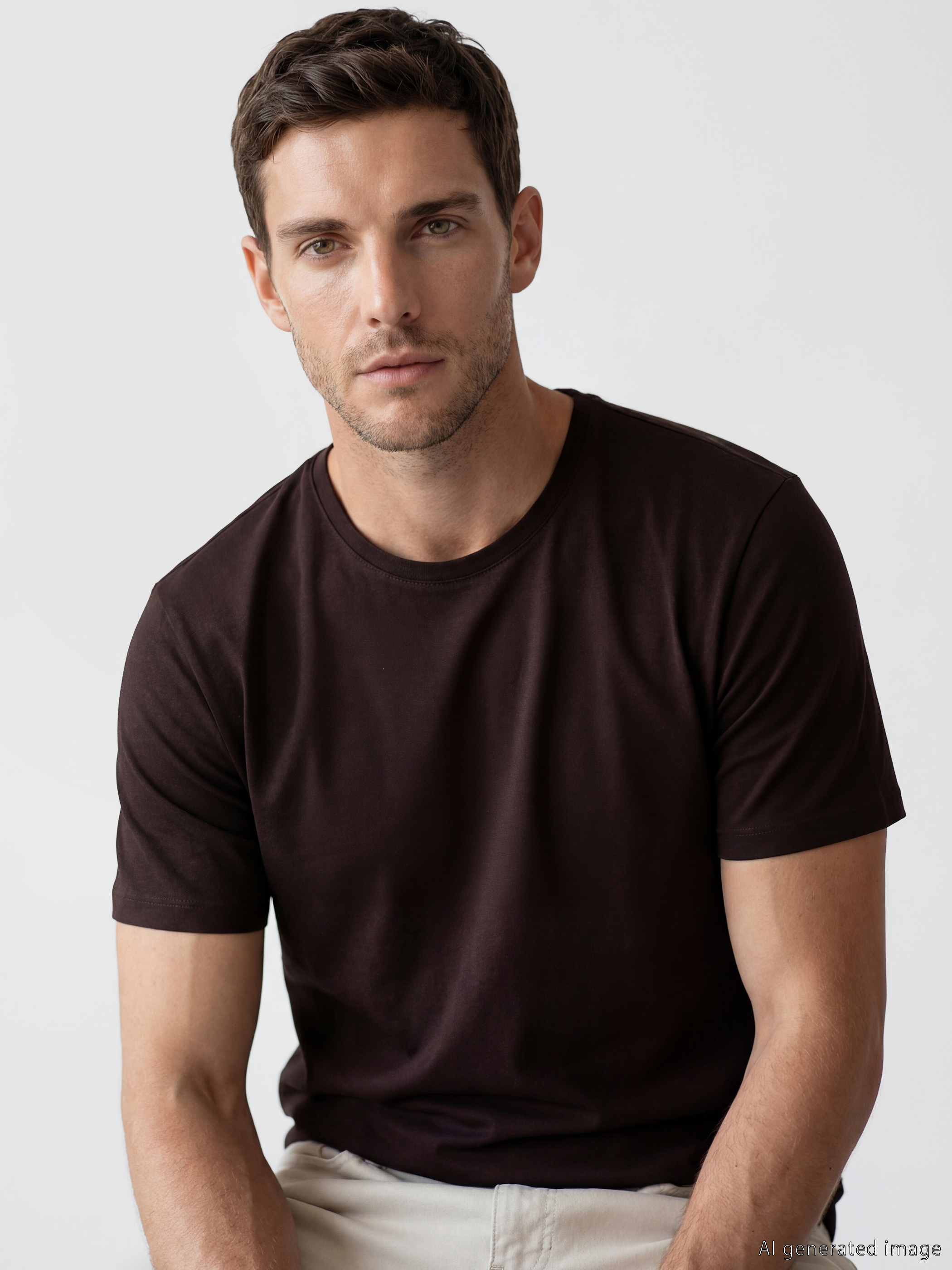 LCWAIKIKI Classic Slim Fit Modal Kumaş Tişört /02