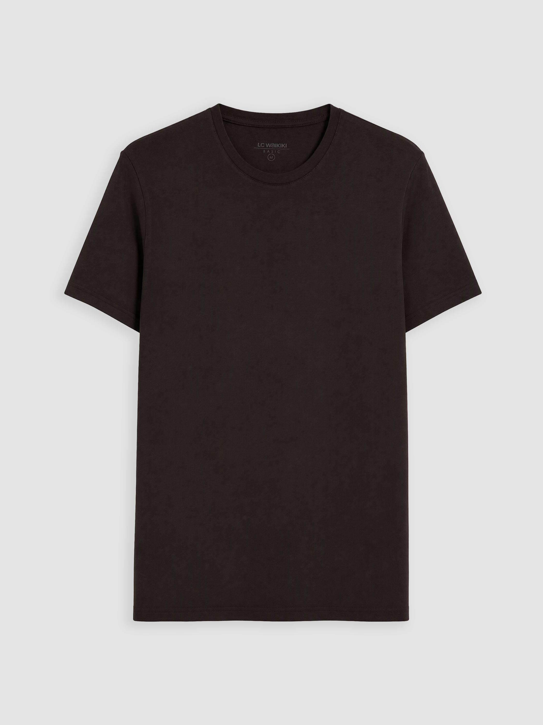 LCWAIKIKI Classic Slim Fit Modal Kumaş Tişört /02 görsel 5