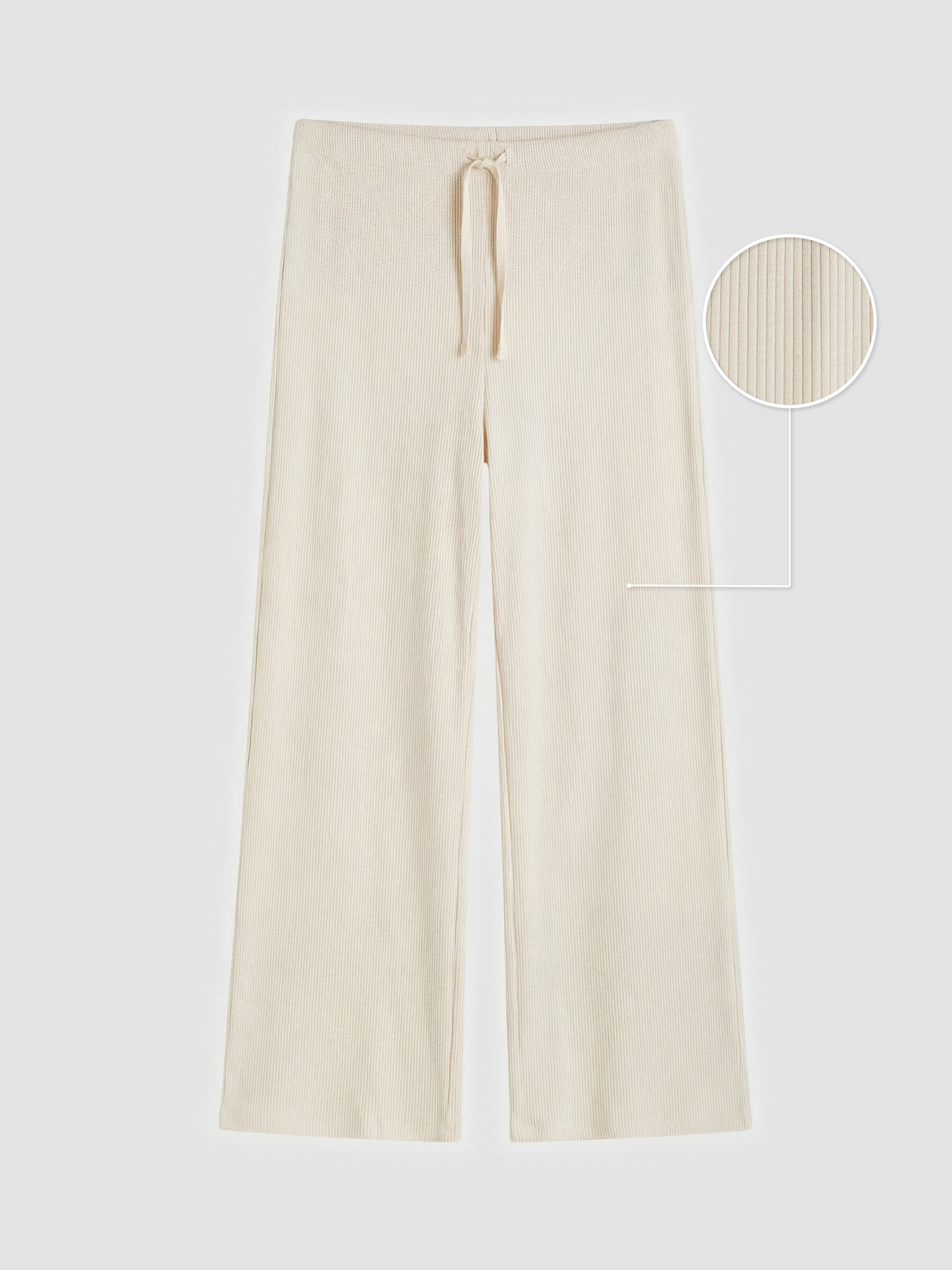LCW DREAM Beli Lastikli Fitilli Kadın Pijama Altı görsel 5