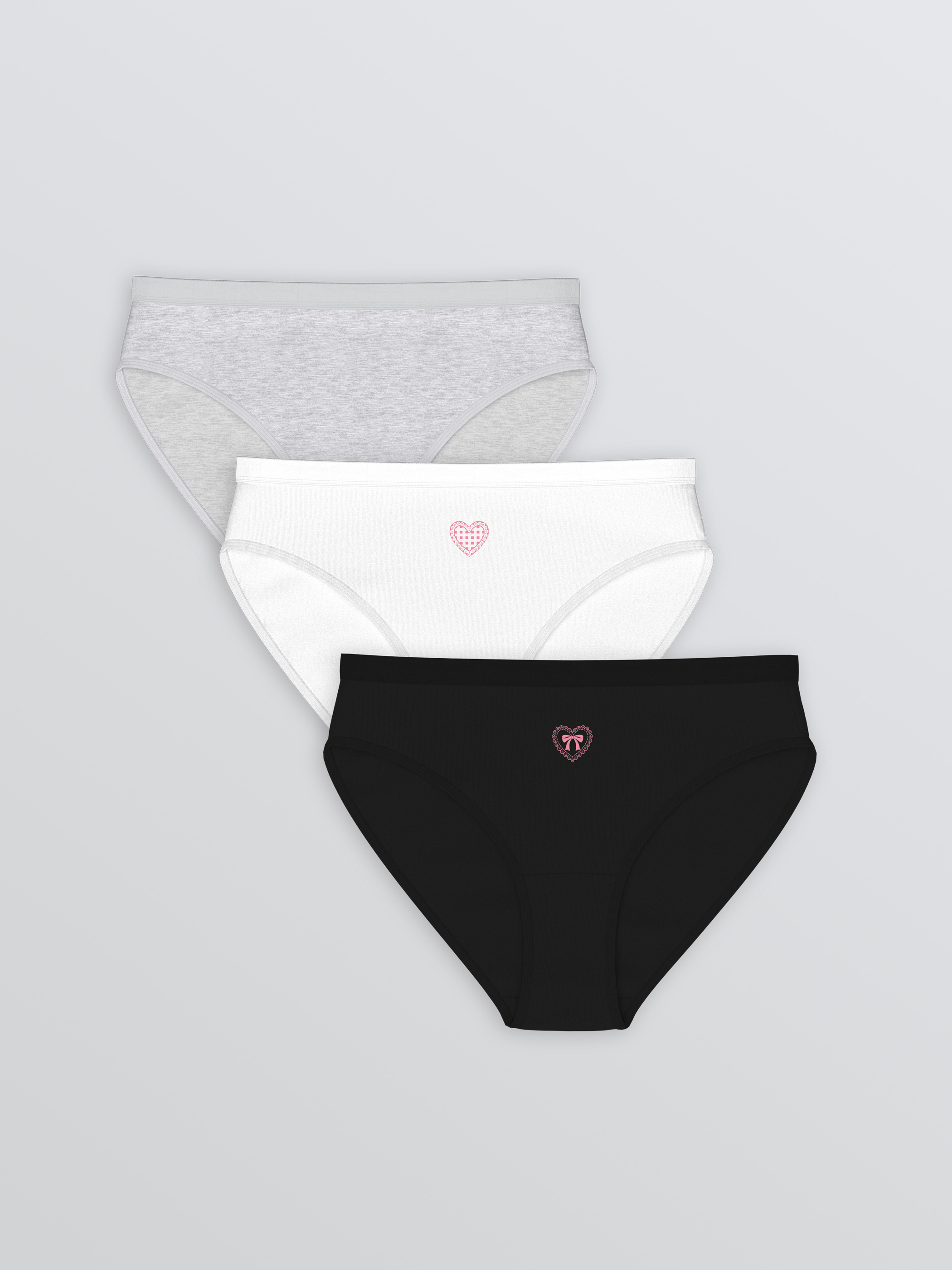 LCW Young Baskılı Bikini Külot 3'lü