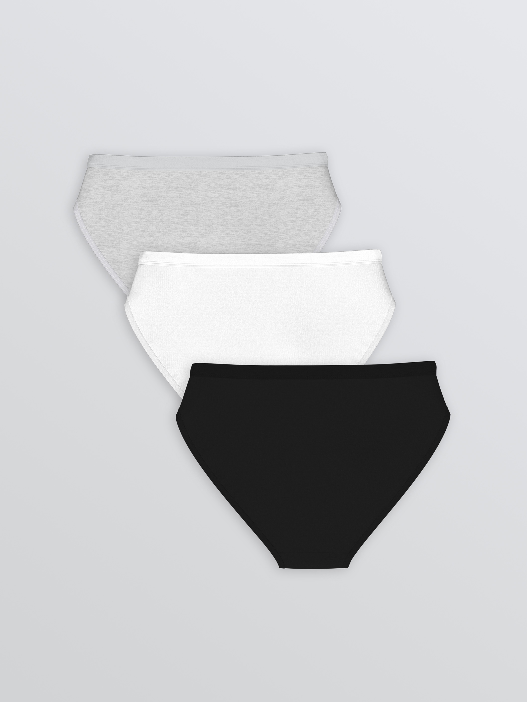 LCW Young Baskılı Bikini Külot 3'lü görsel 2
