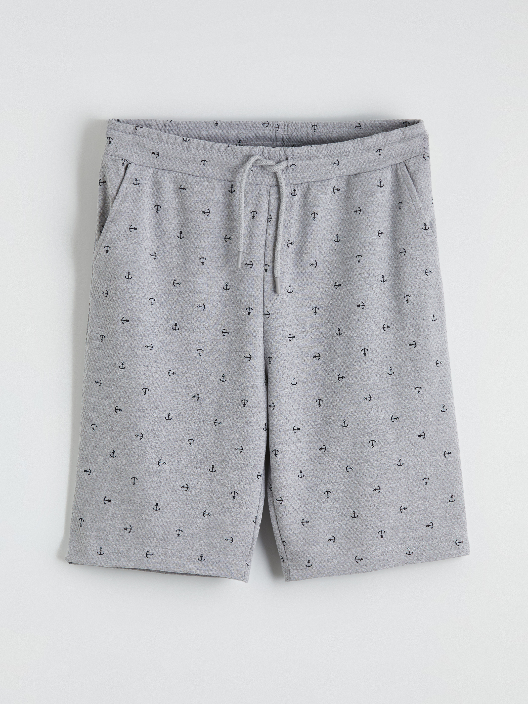 LC WAIKIKI Standart Kalıp Desenli Pijama Alt Şort görsel 6