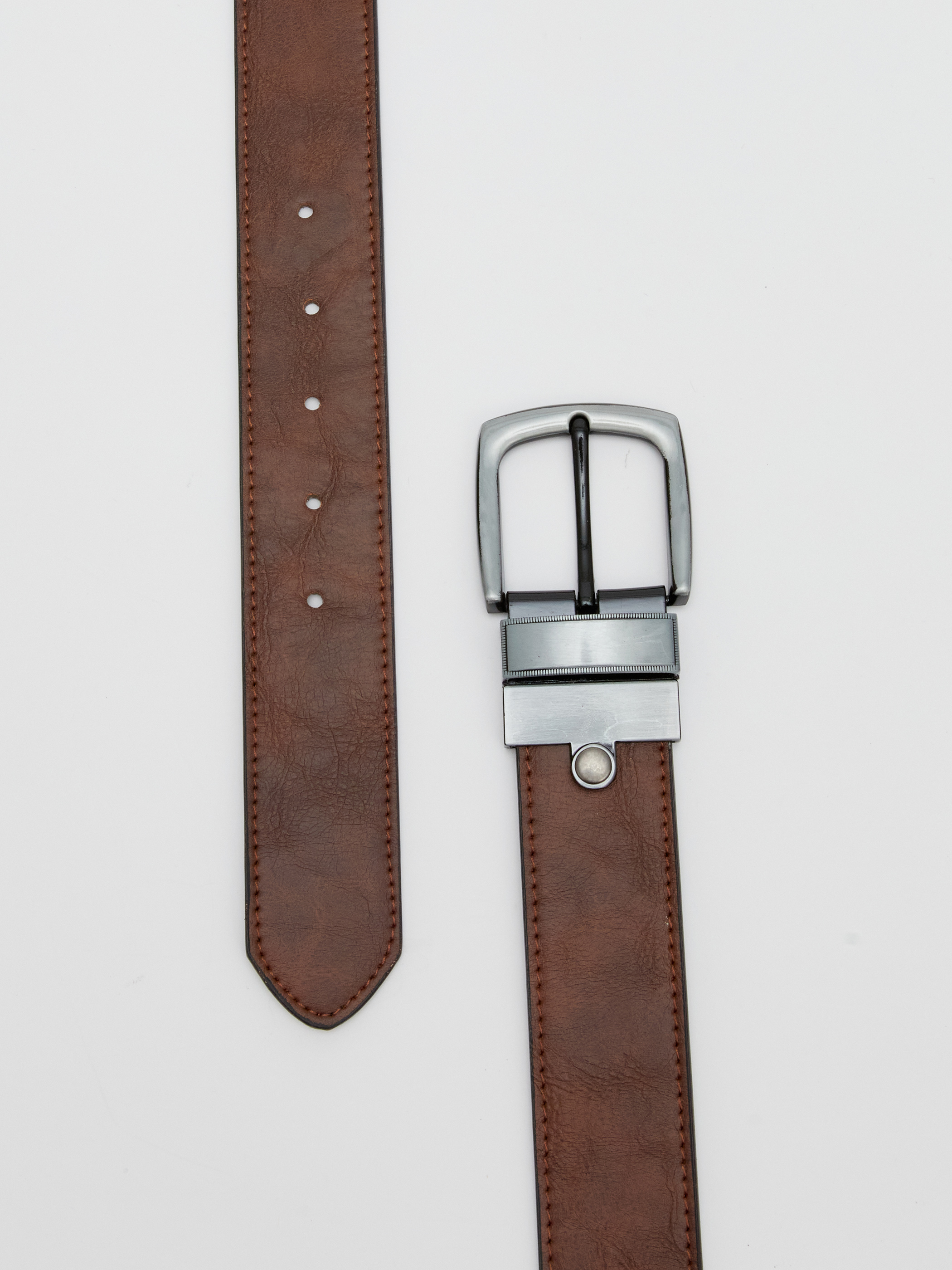 LCW ACCESSORIES Deri Görünümlü Erkek Kemer görsel 5