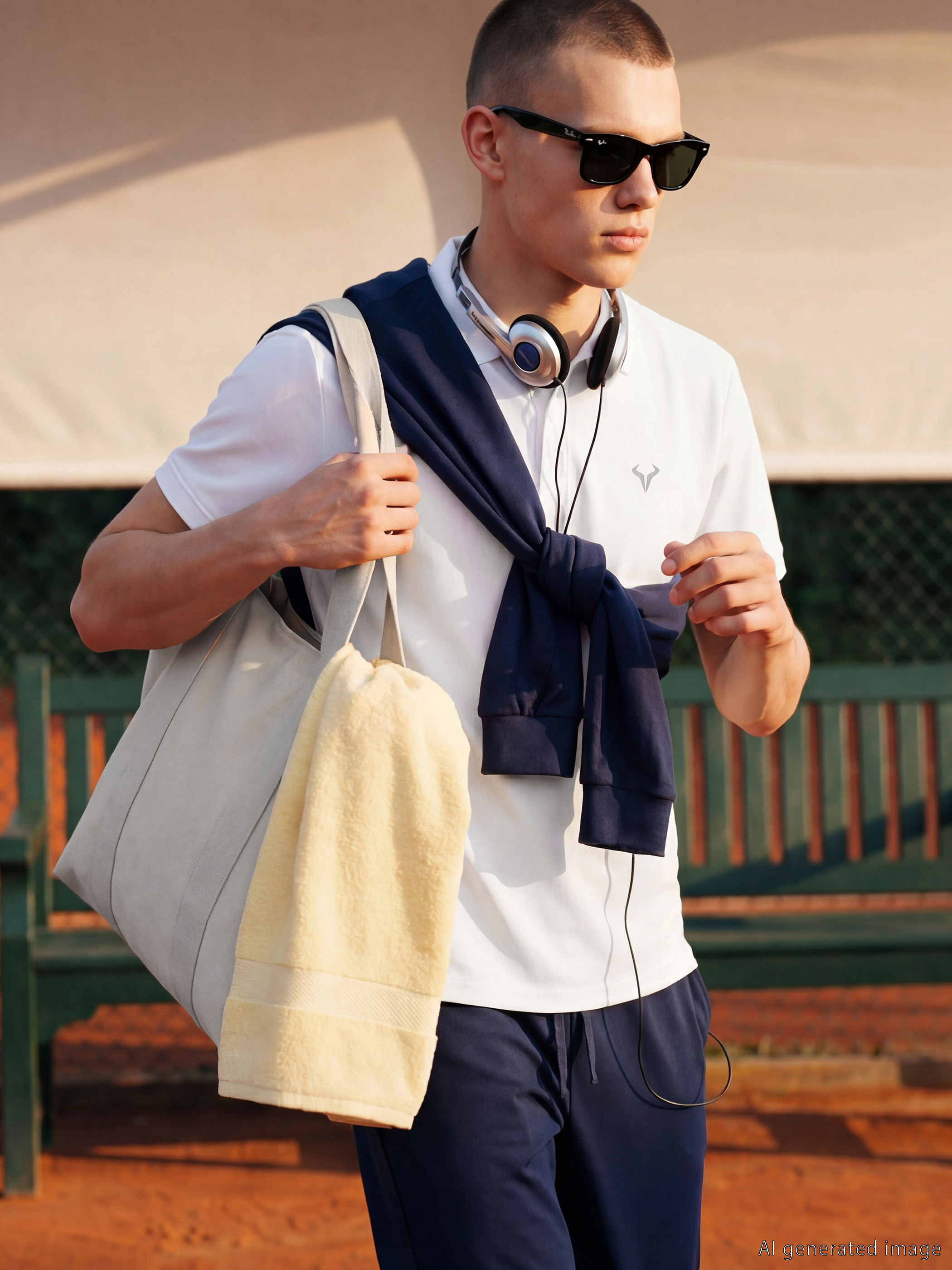 XSIDE ACTIVE Polo Yaka Erkek Spor Tişört görsel 2
