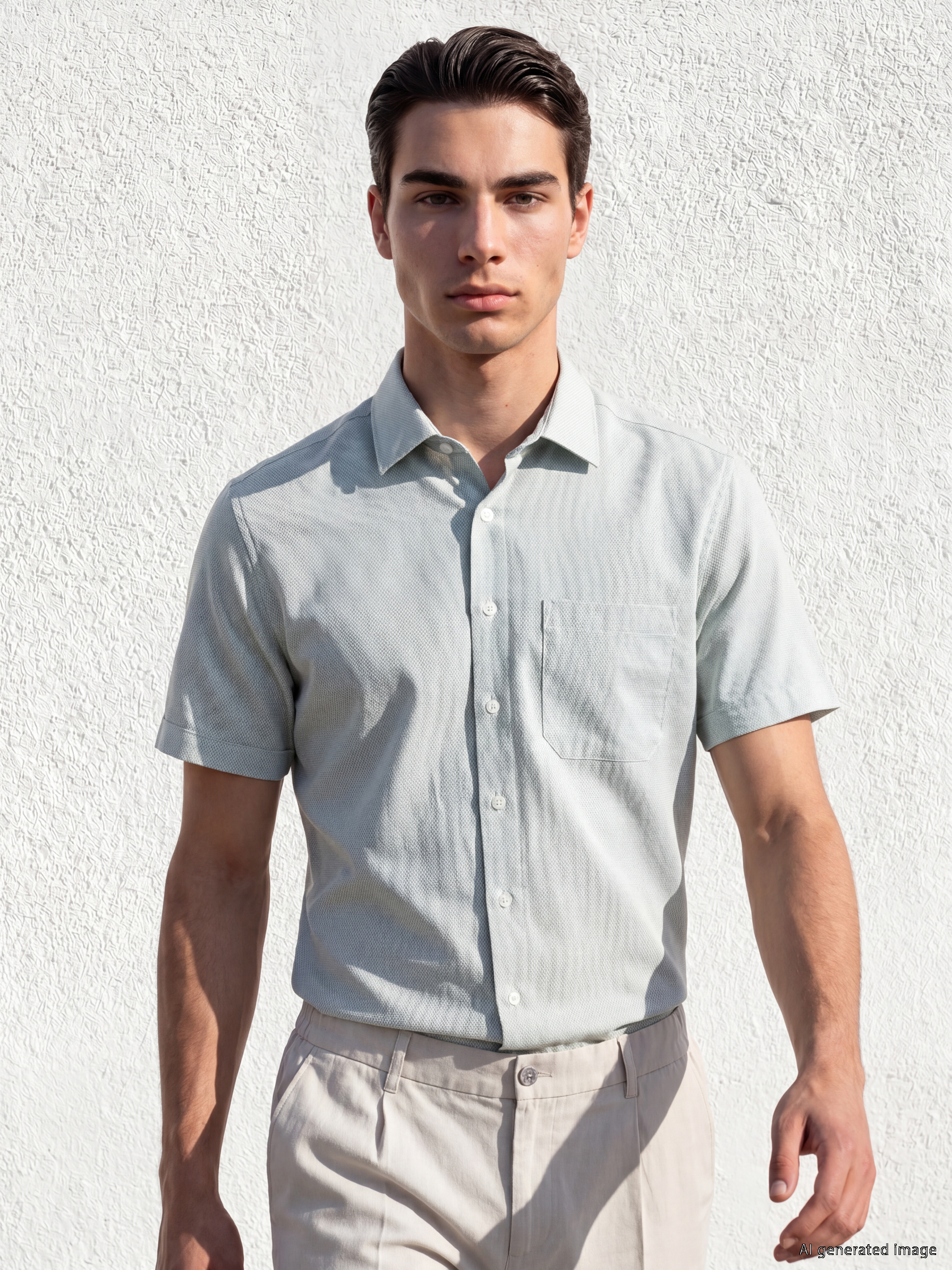 LCW BUSINESS Regular Fit Desenli Erkek Gömlek