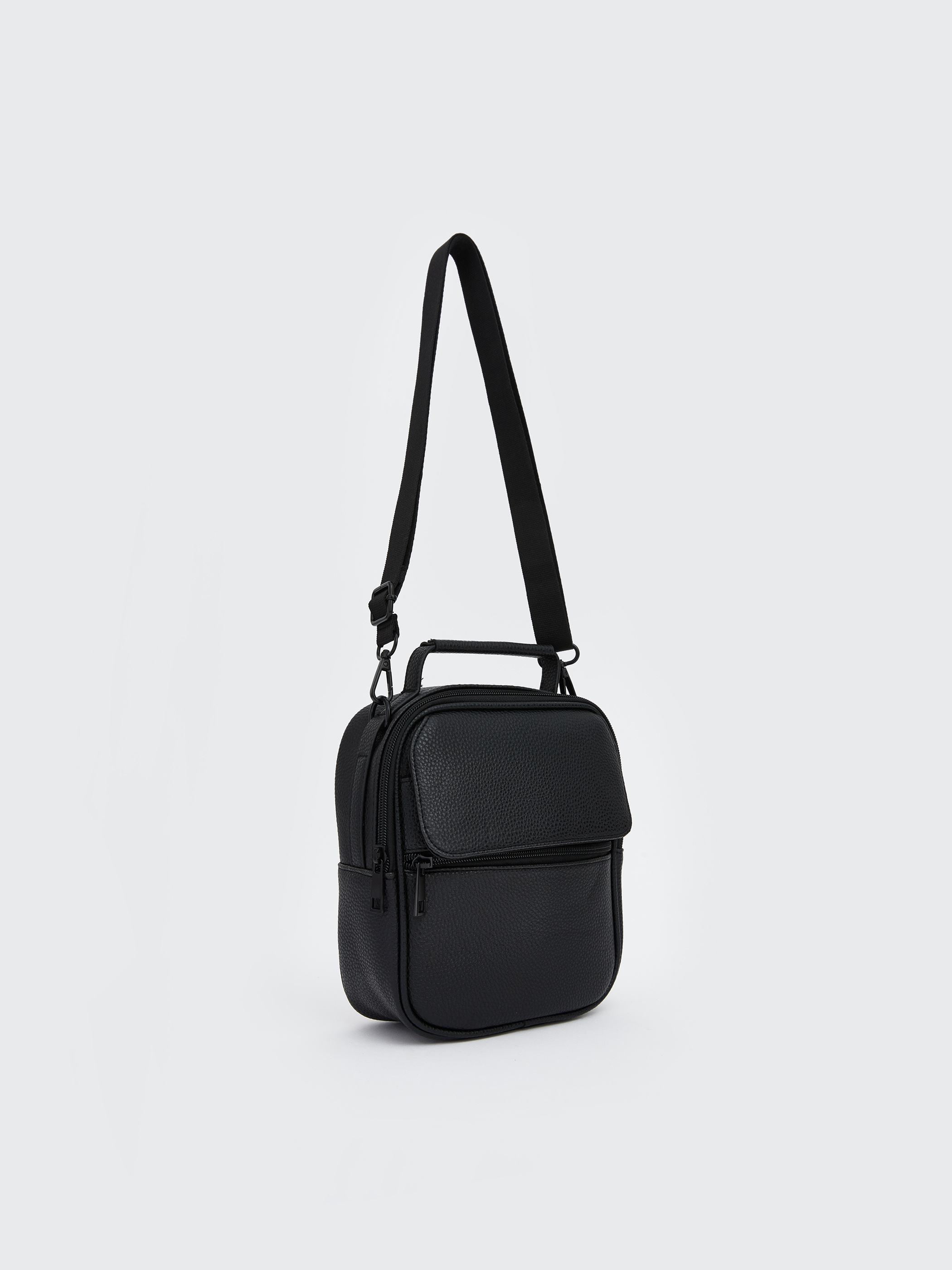 LCW ACCESSORIES Deri Görünümlü Erkek Omuz Çantası görsel 2