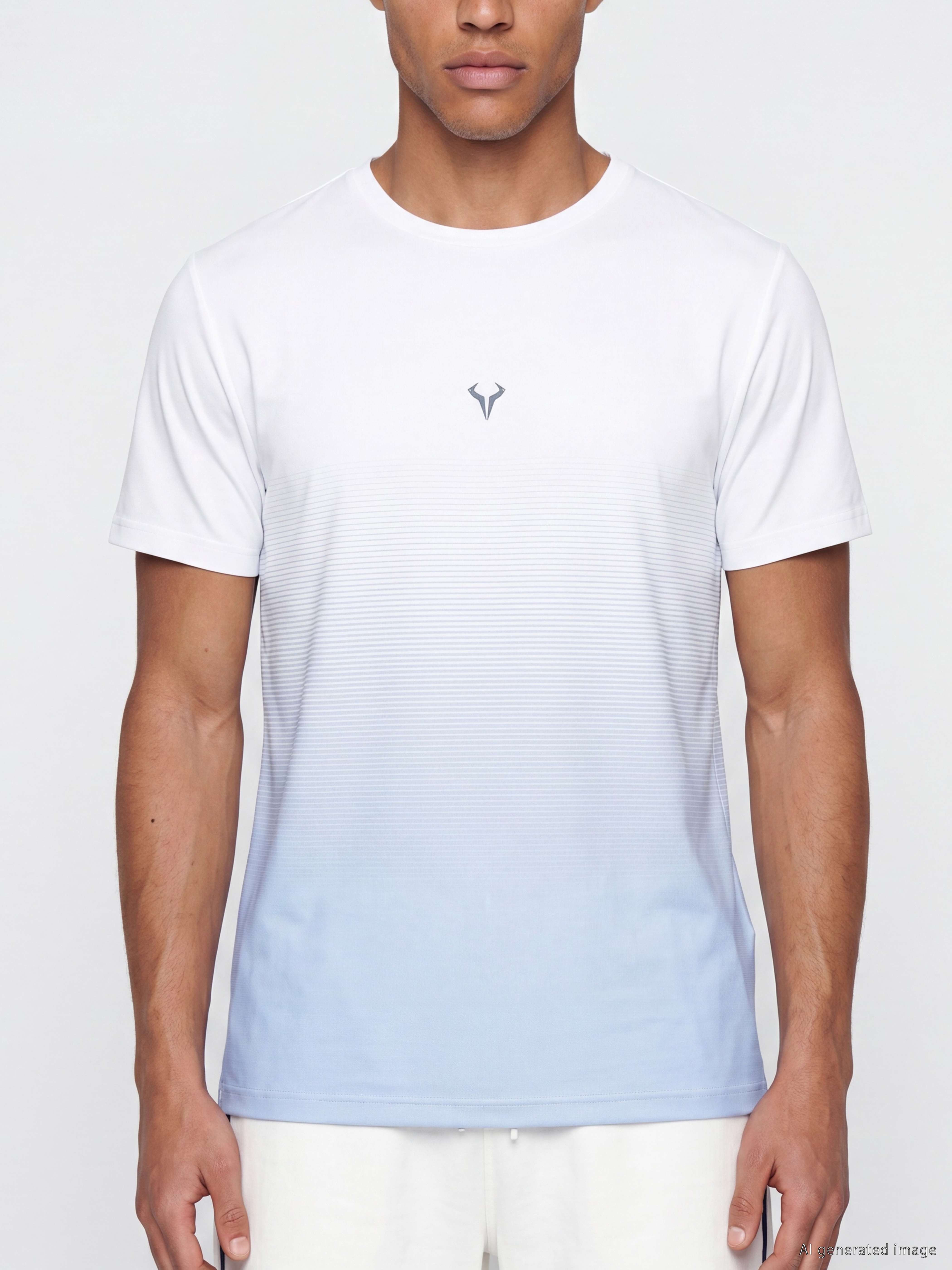 XSIDE ACTIVE Bisiklet Yaka Geçişli Desenli Erkek Tişört görsel 3