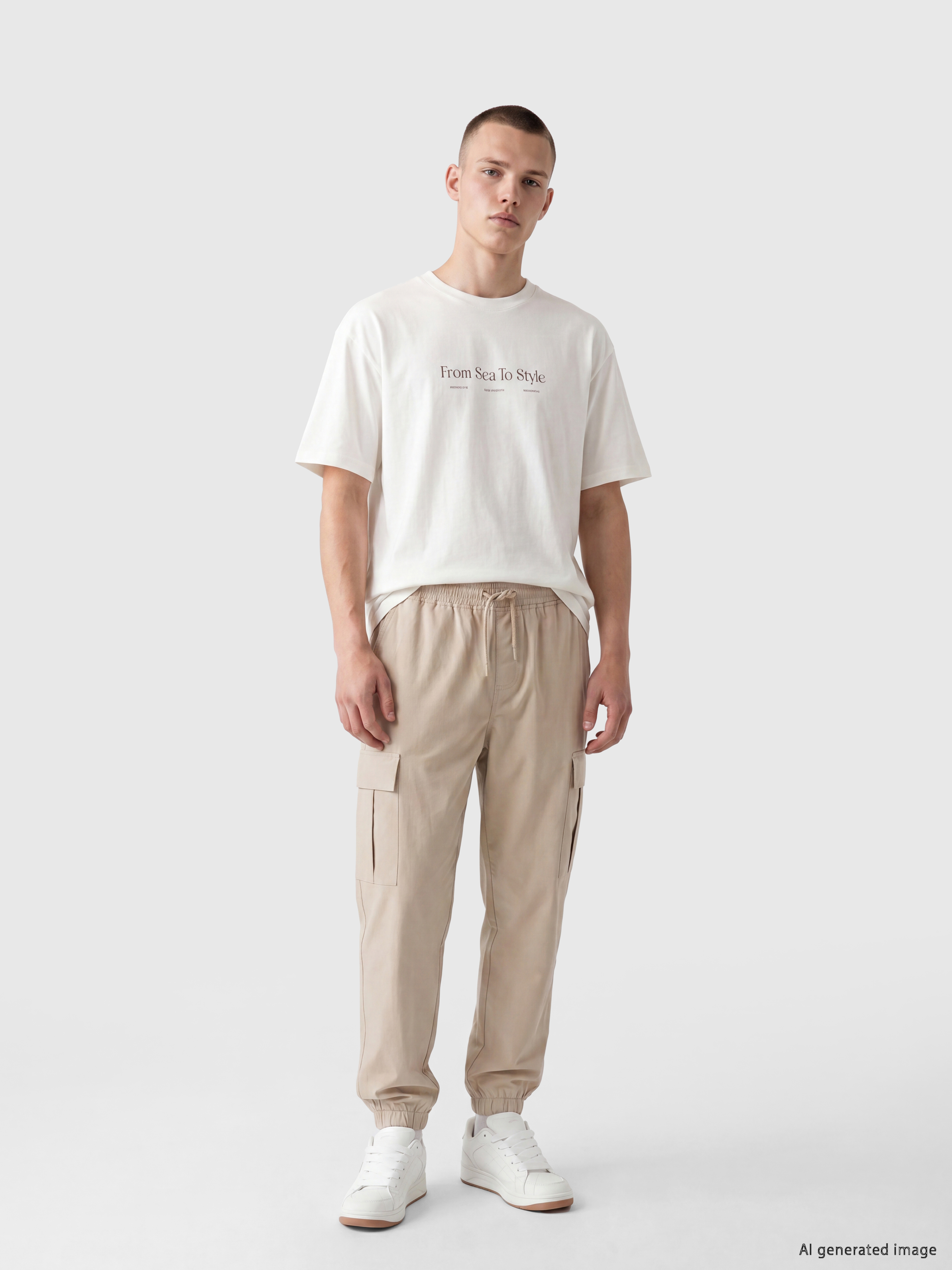 XSIDE Regular Fit Poplin Erkek Jogger Pantolon görsel 2