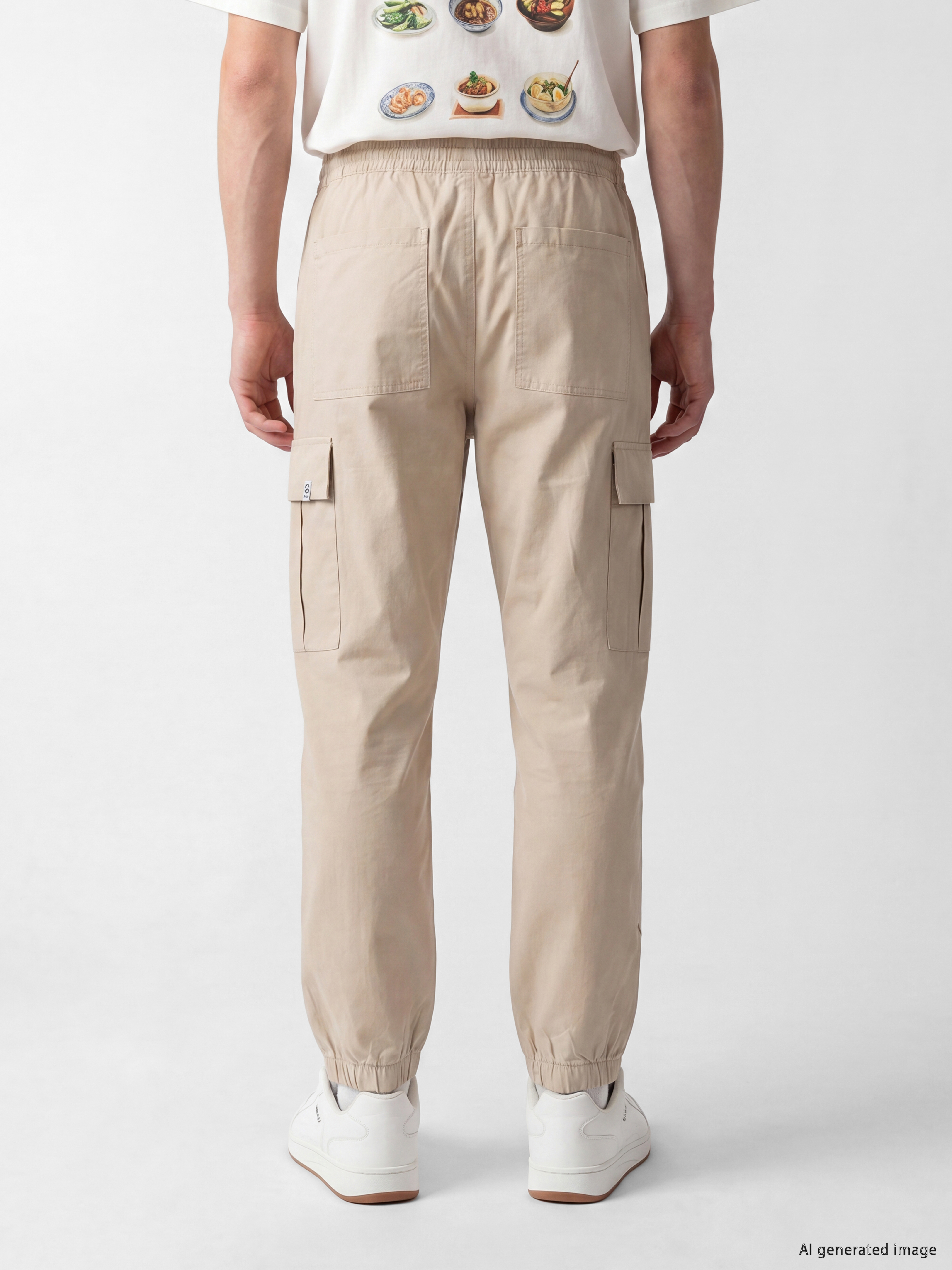 XSIDE Regular Fit Poplin Erkek Jogger Pantolon görsel 4