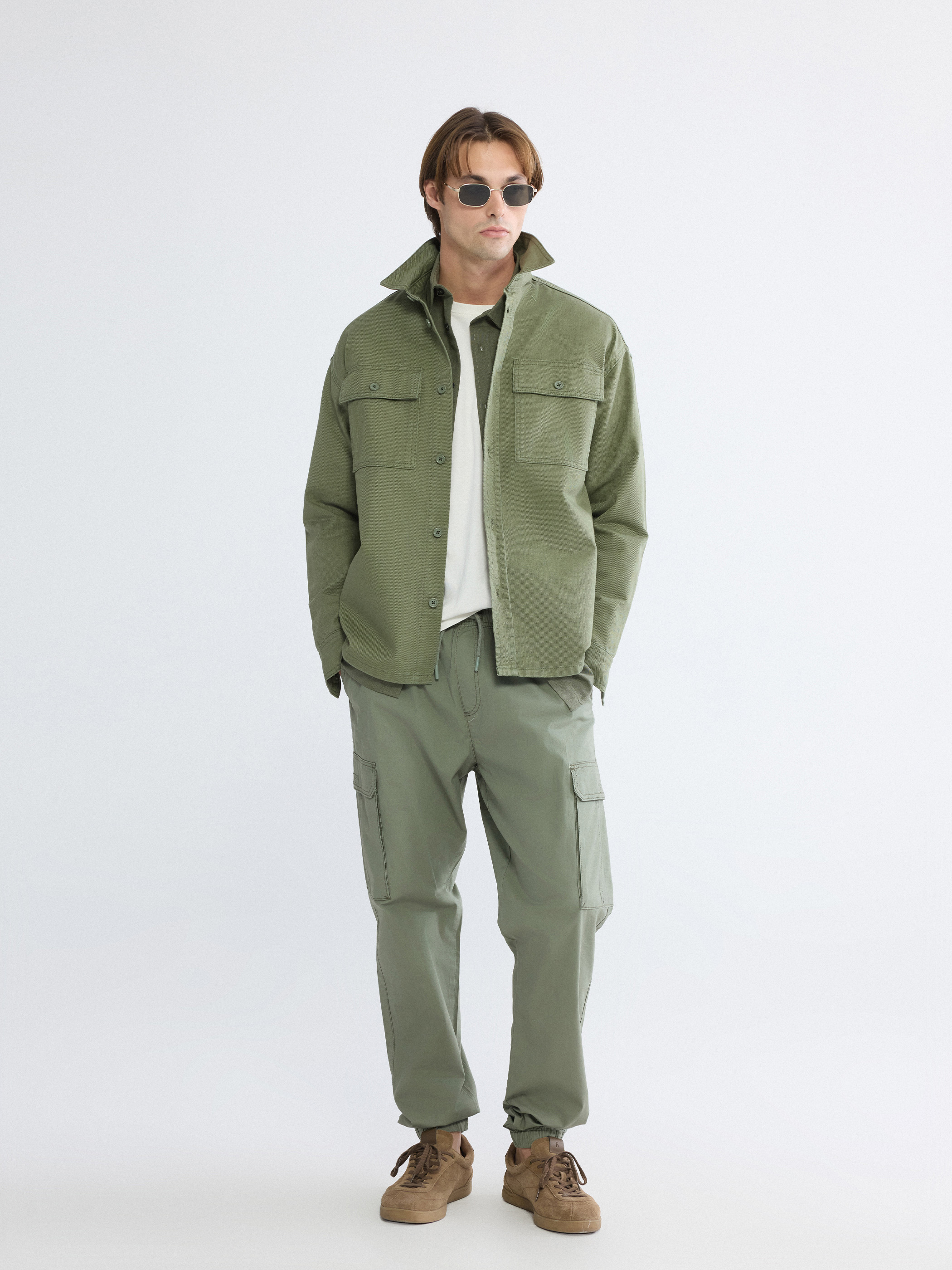XSIDE Regular Fit Poplin Erkek Jogger Pantolon görsel 2