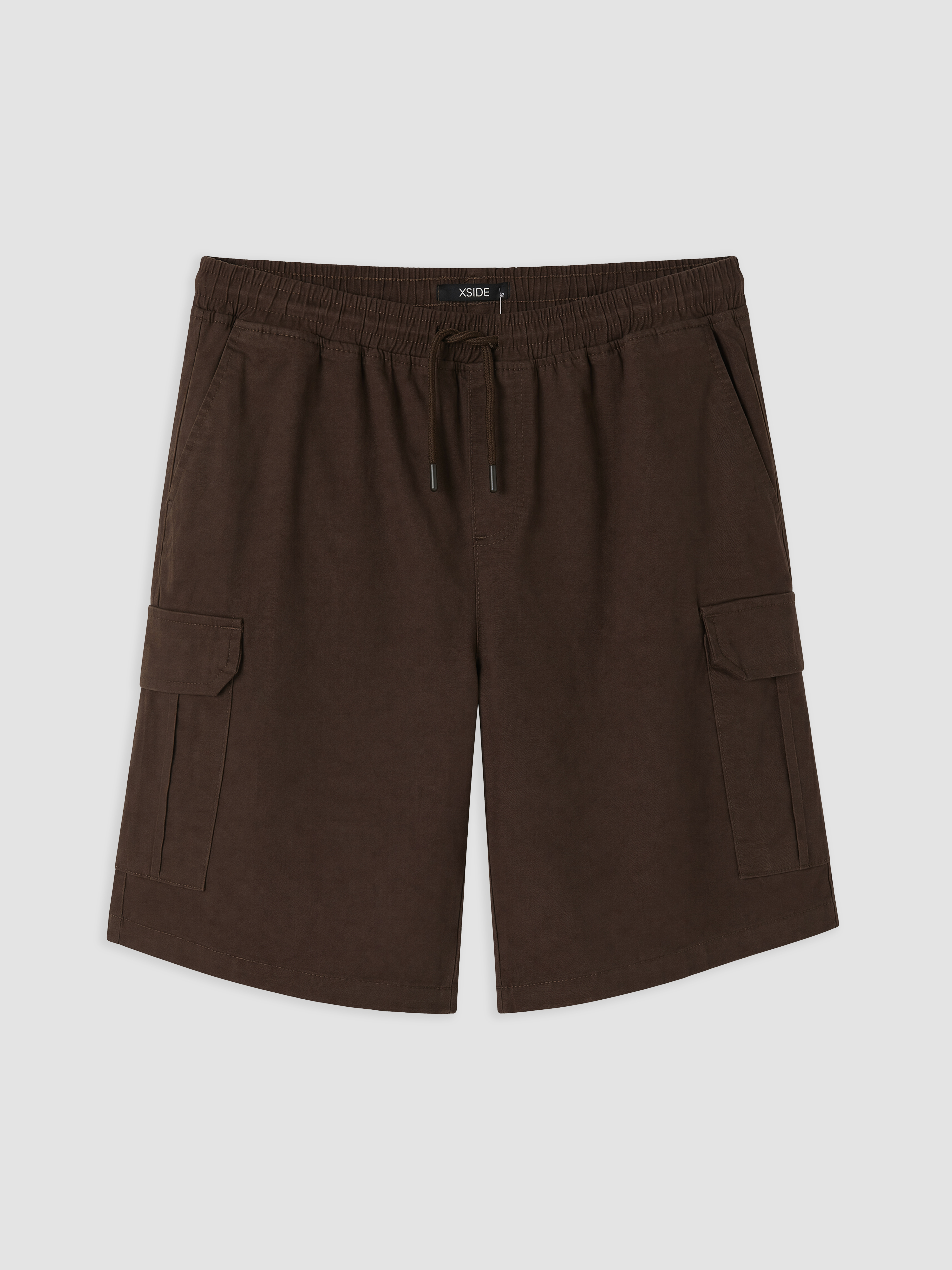 XSIDE Regular Fit Erkek Gabardin Kargo Şort görsel 5