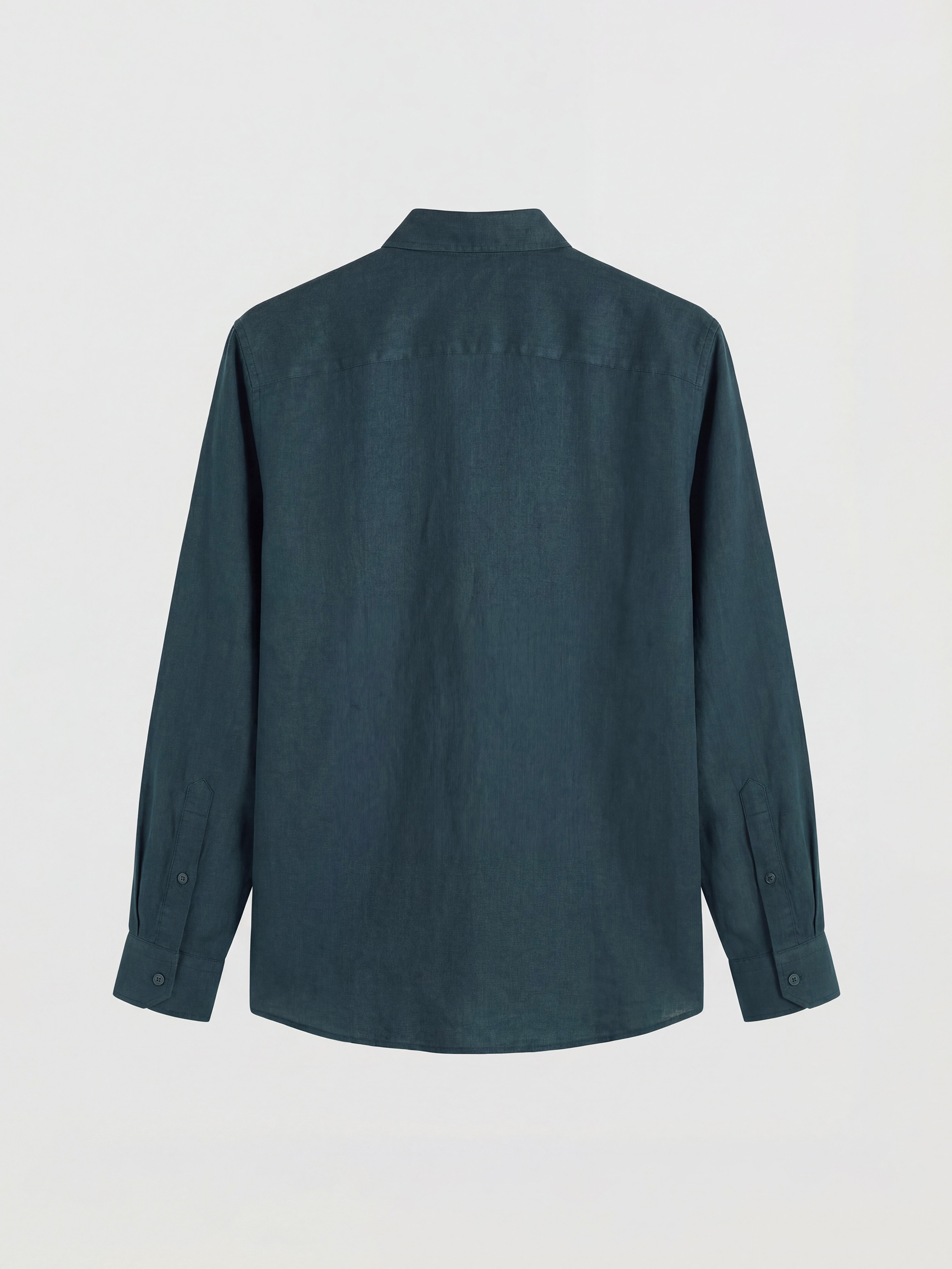 SOUTHBLUE Regular Fit %100 Keten Erkek Gömlek görsel 6