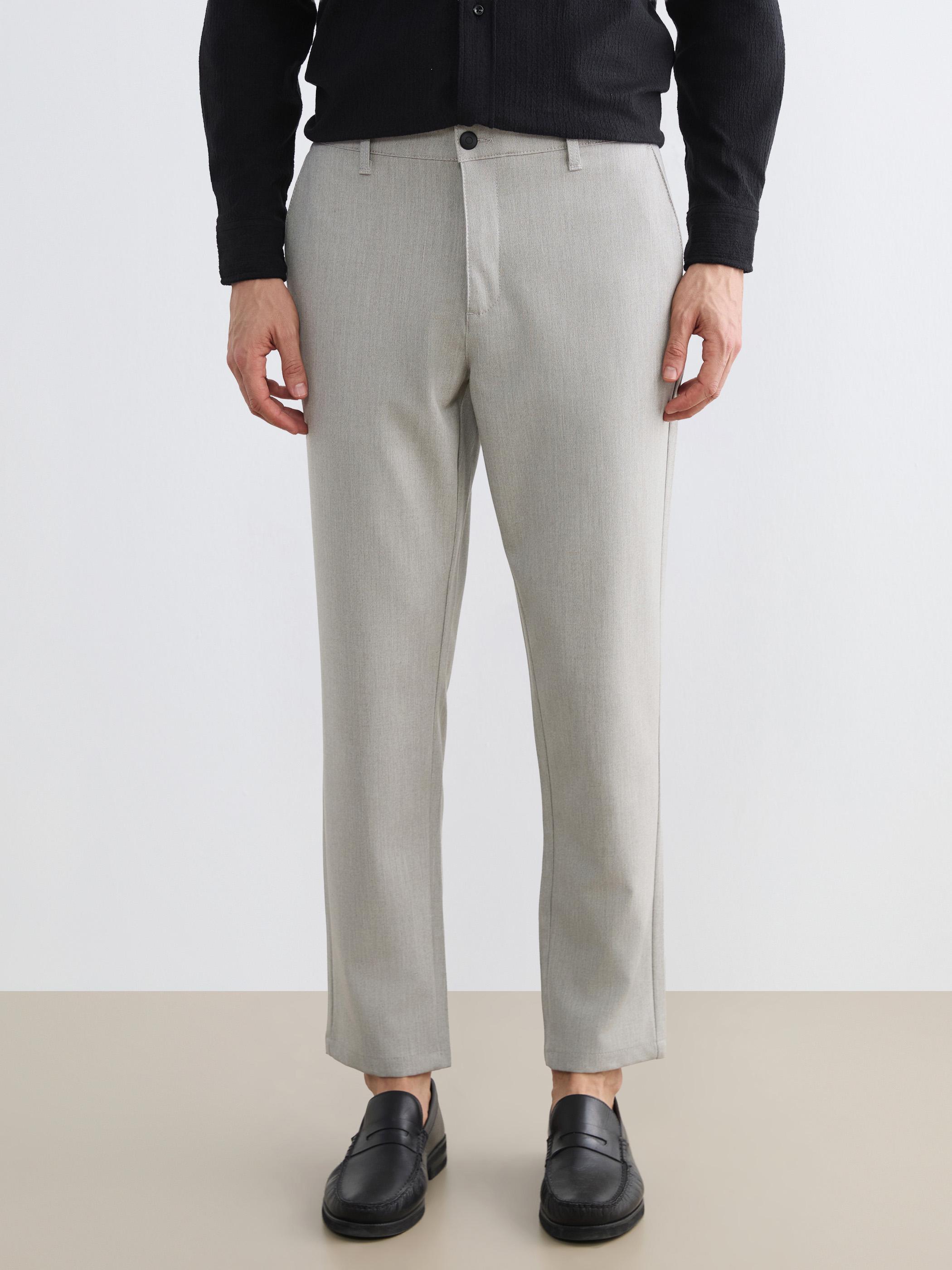LCW Vision Normal Bel Dar Fit Desenli Erkek Pantolon görsel 2