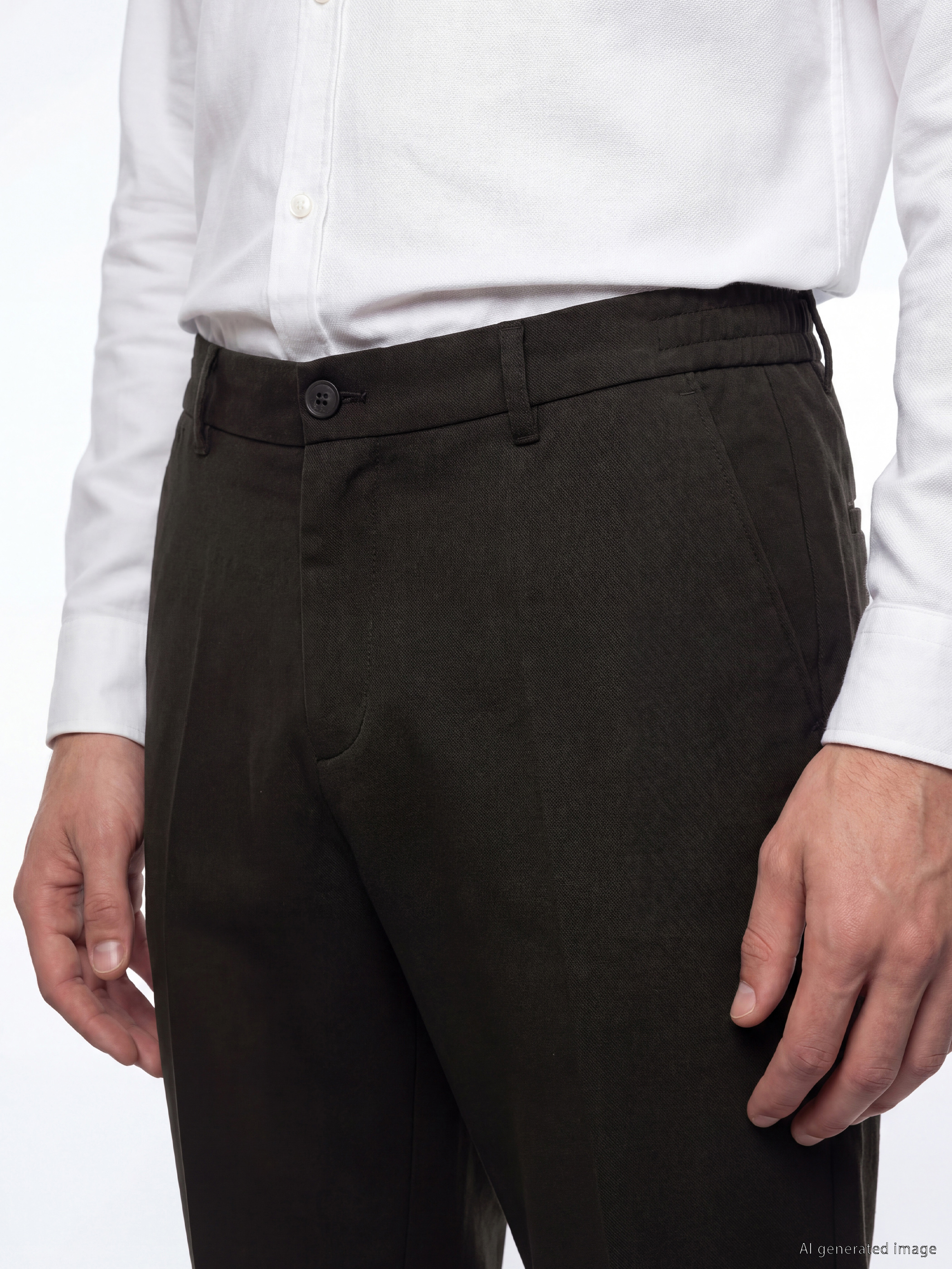LCWAIKIKI Classic Regular Fit Erkek Chino Pantolon görsel 3