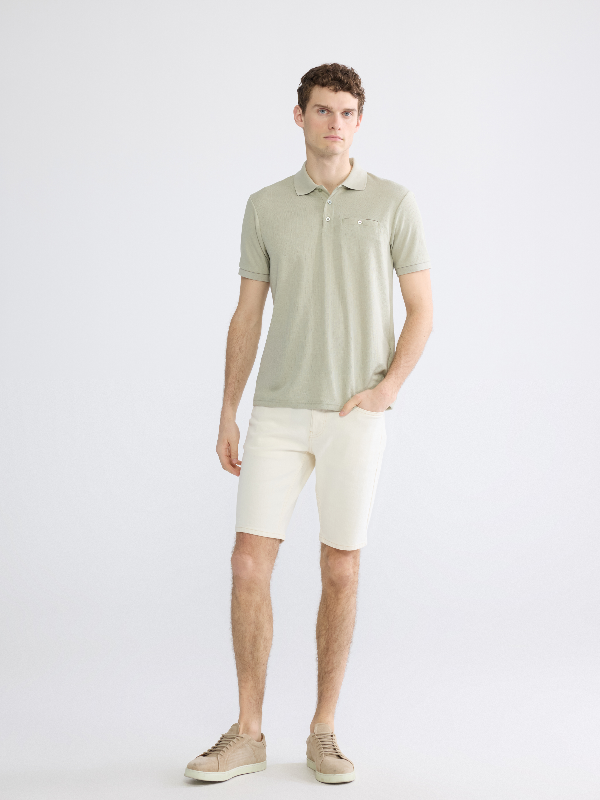 LCWAIKIKI Classic Polo Yaka Erkek Tişört görsel 2