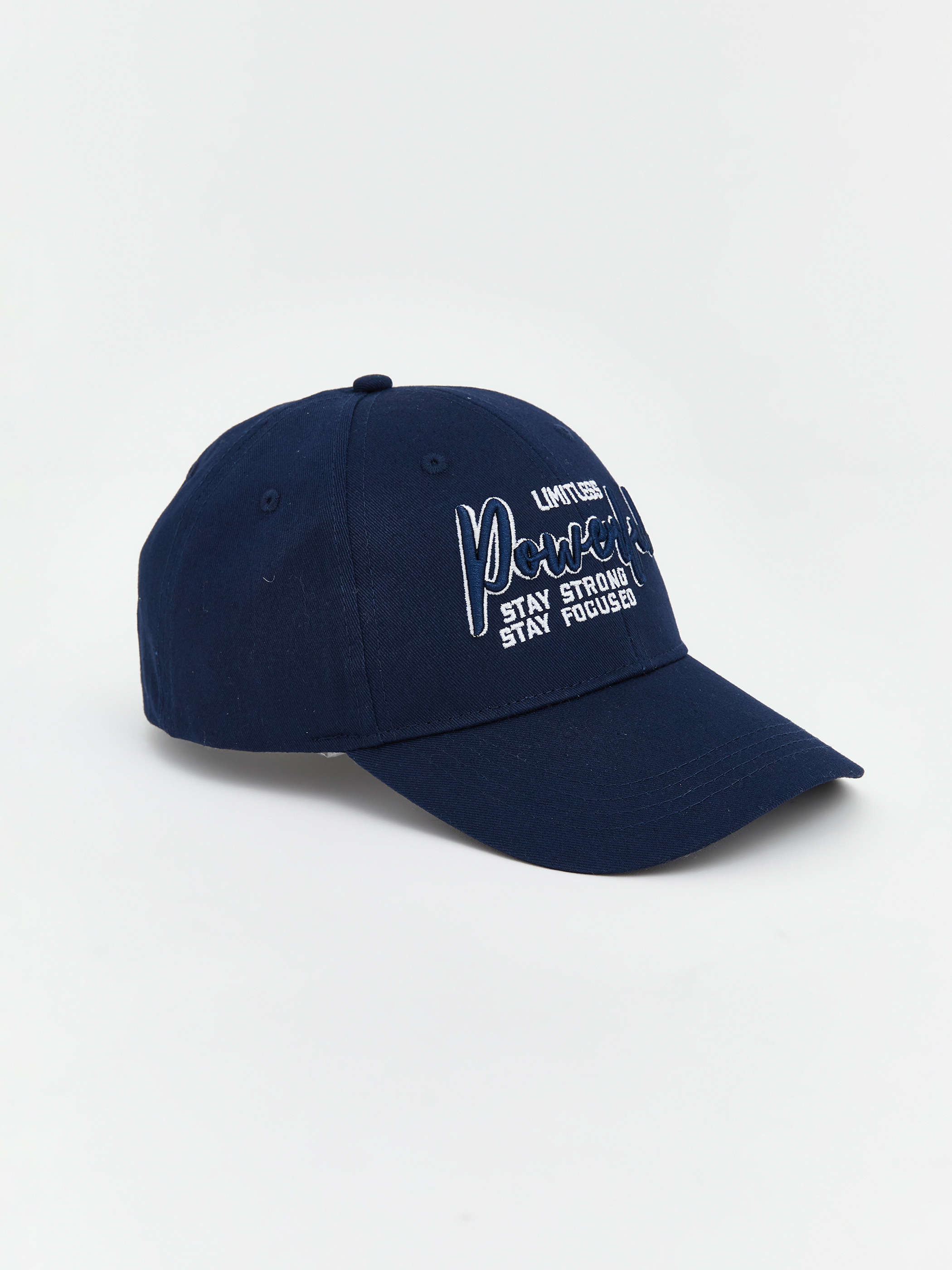 LCW ACCESSORIES Yazı Nakışlı Erkek Kep Şapka görsel 2