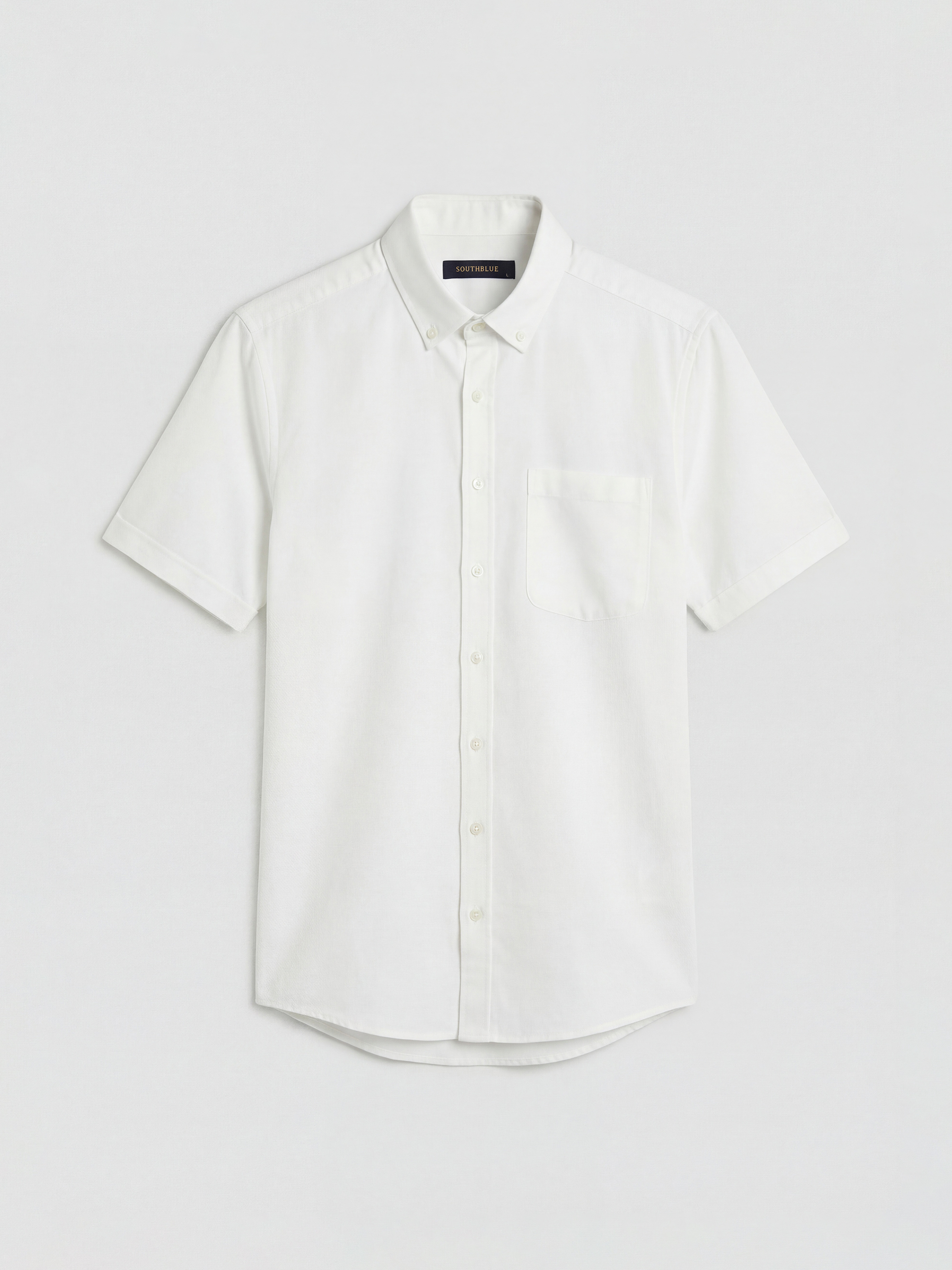 SOUTHBLUE Regular Fit Keten Karışımlı Erkek Basic Gömlek görsel 5