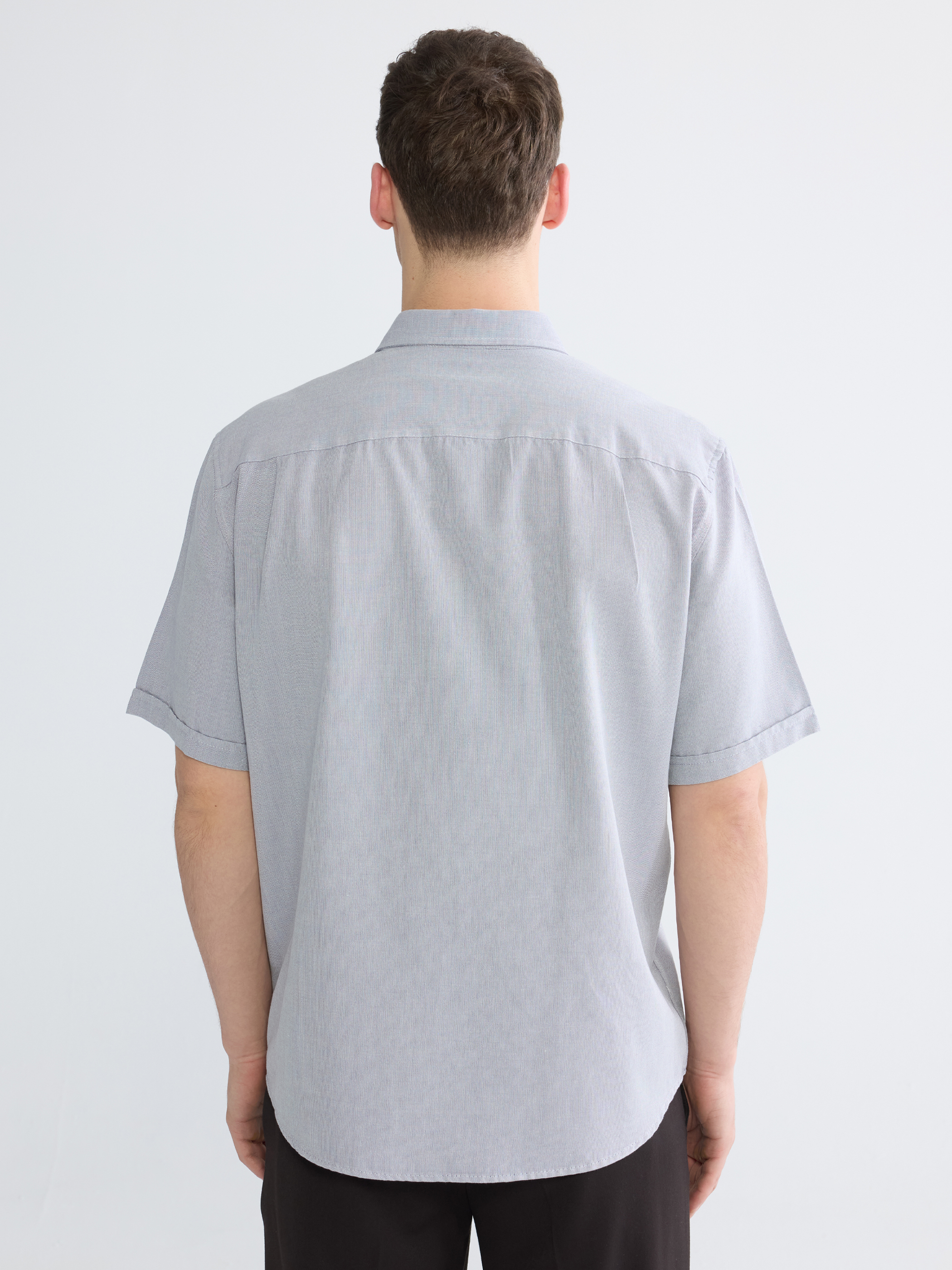 LCWAIKIKI Classic Regular Fit Armürlü Erkek Gömlek görsel 5