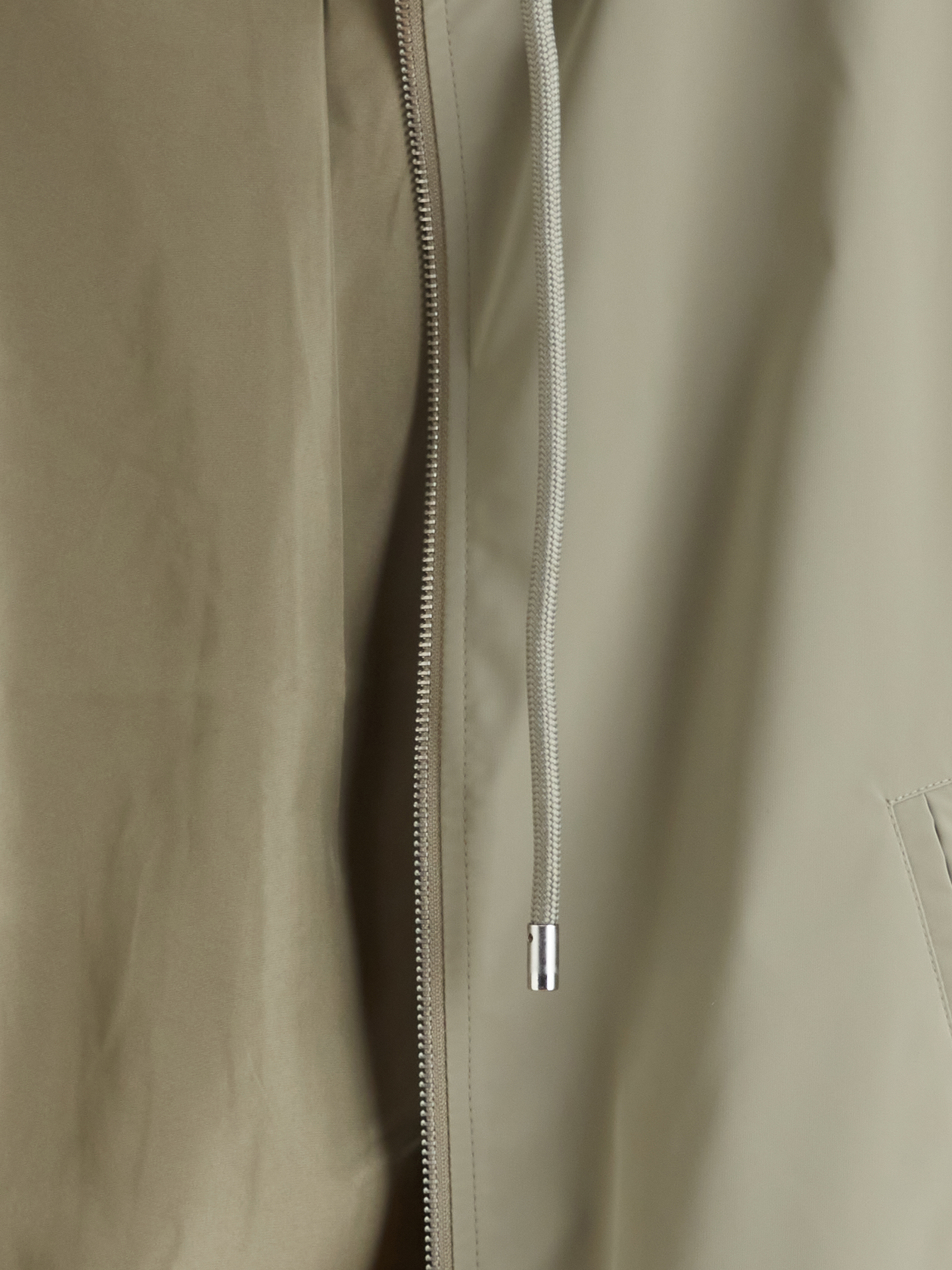 XSIDE Kapüşonlu Oversize Crop Kadın Yağmurluk görsel 7