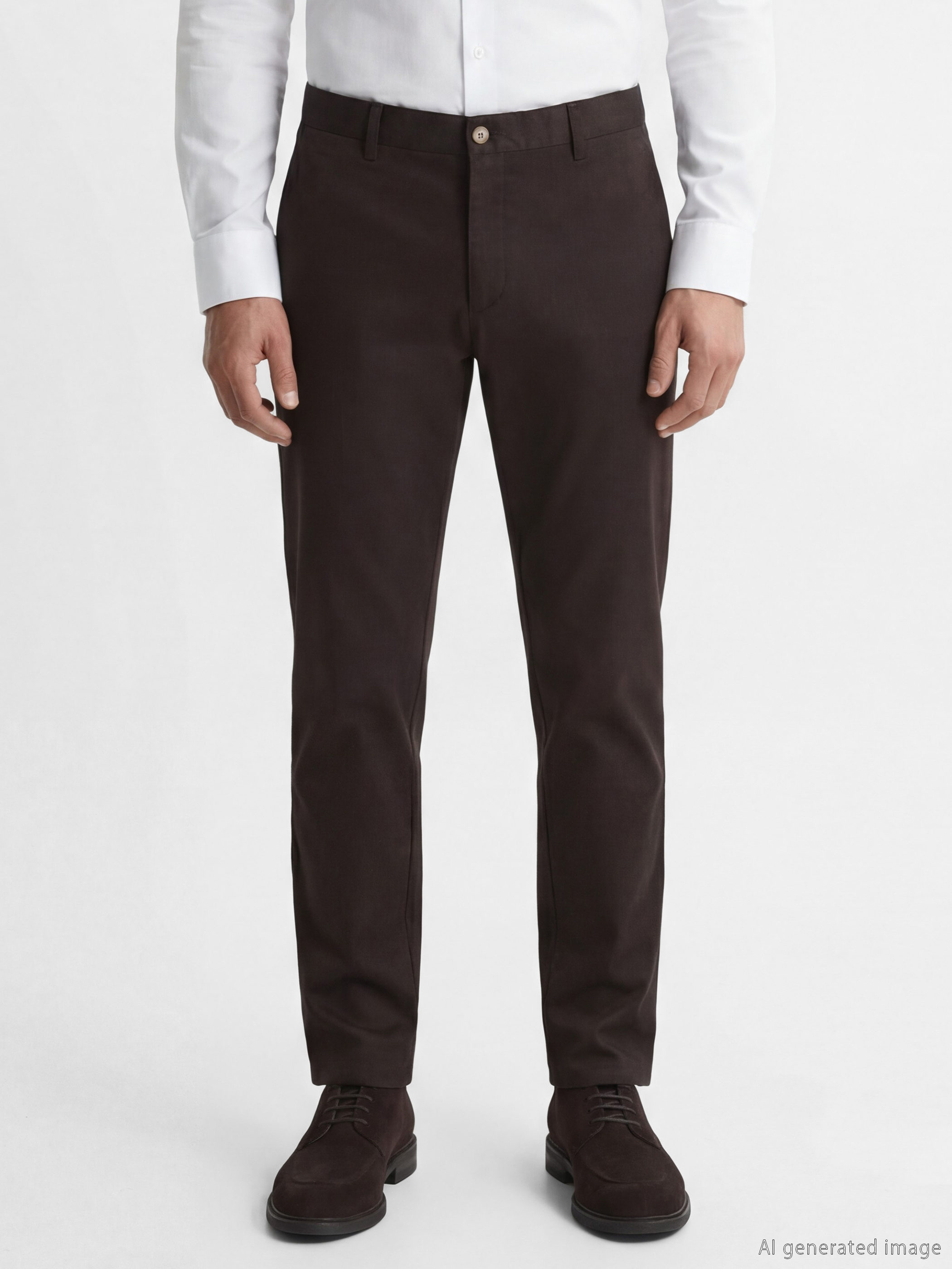 LCWAIKIKI Classic Dar Kalıp Erkek Chino Pantolon görsel 2