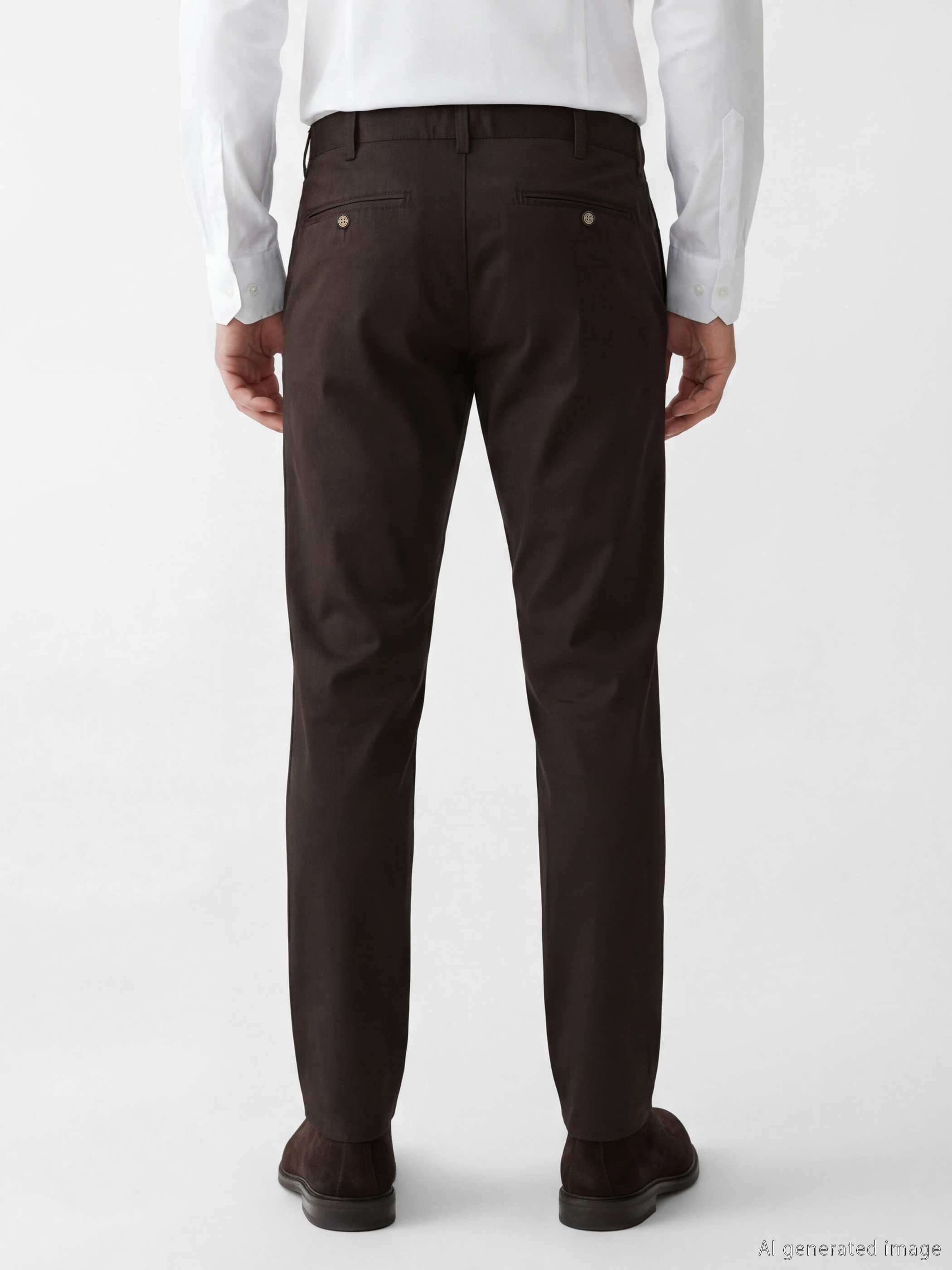 LCWAIKIKI Classic Dar Kalıp Erkek Chino Pantolon görsel 3