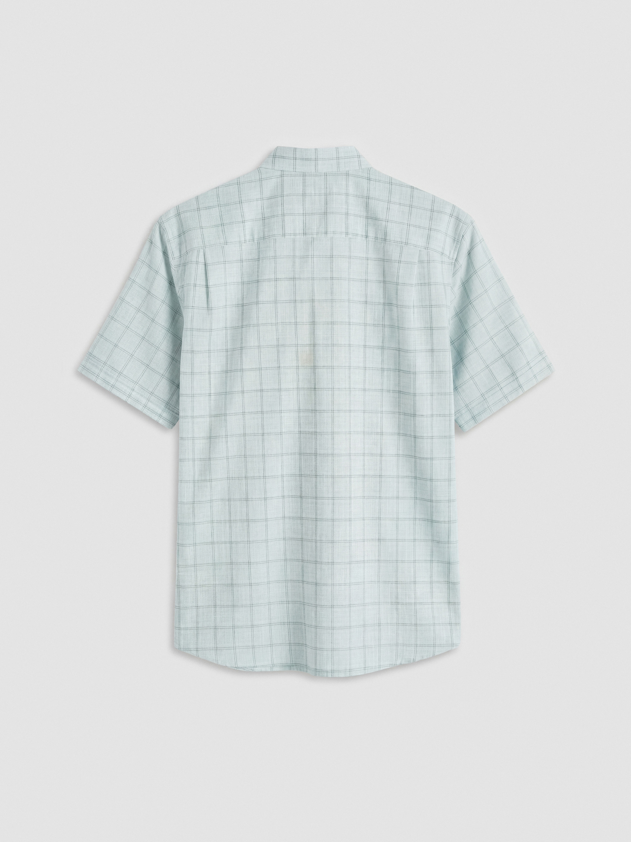 LCWAIKIKI Classic Regular Fit Kareli Kısa Kollu Erkek Gömlek görsel 7