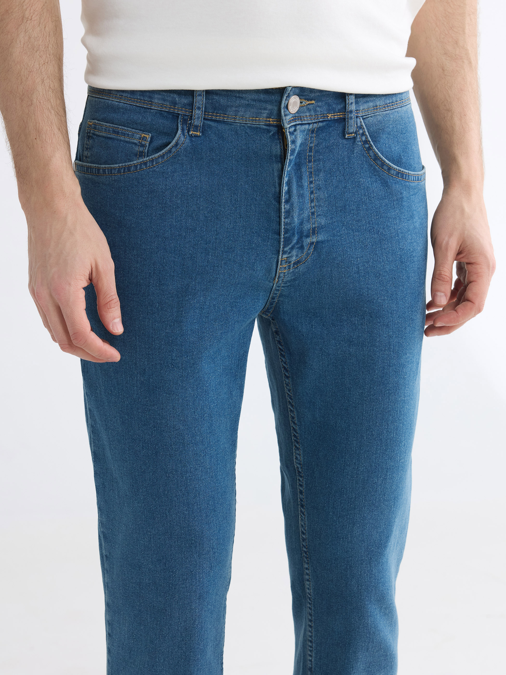 LCW Jeans 779 Regular Fit Erkek Jean Pantolon görsel 3