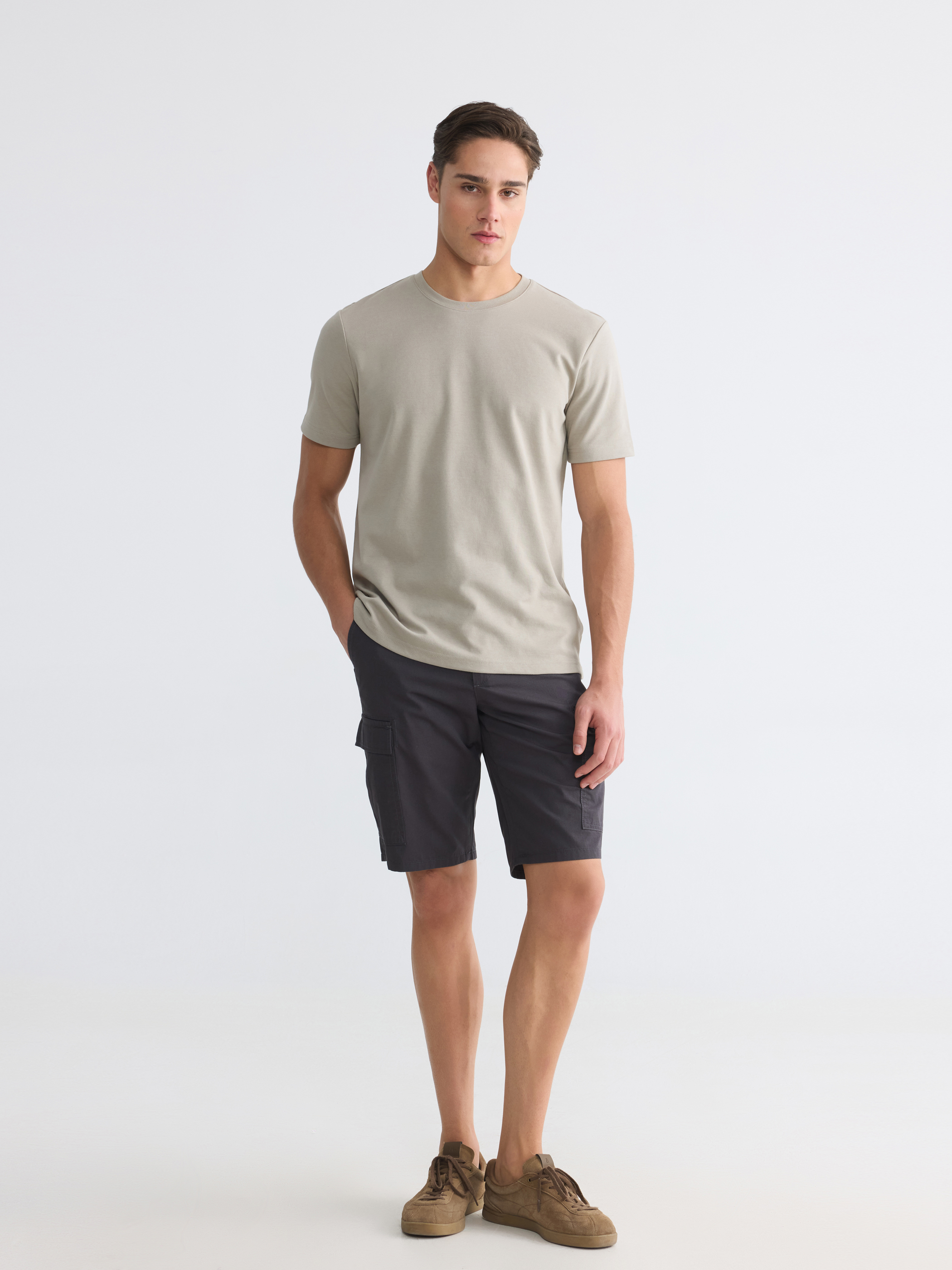 LCWAIKIKI Classic Loose Fit Erkek Kargo Şort