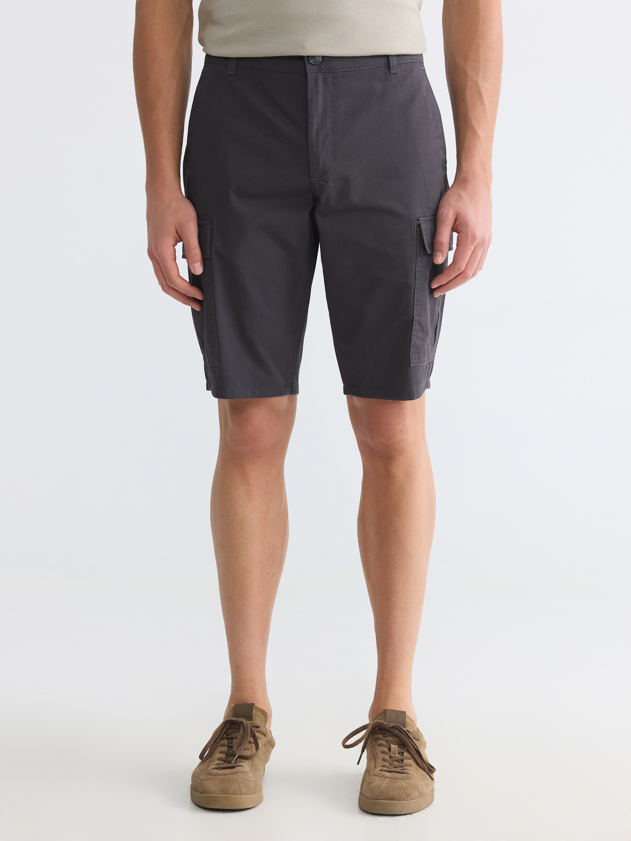LCWAIKIKI Classic Loose Fit Erkek Kargo Şort görsel 2