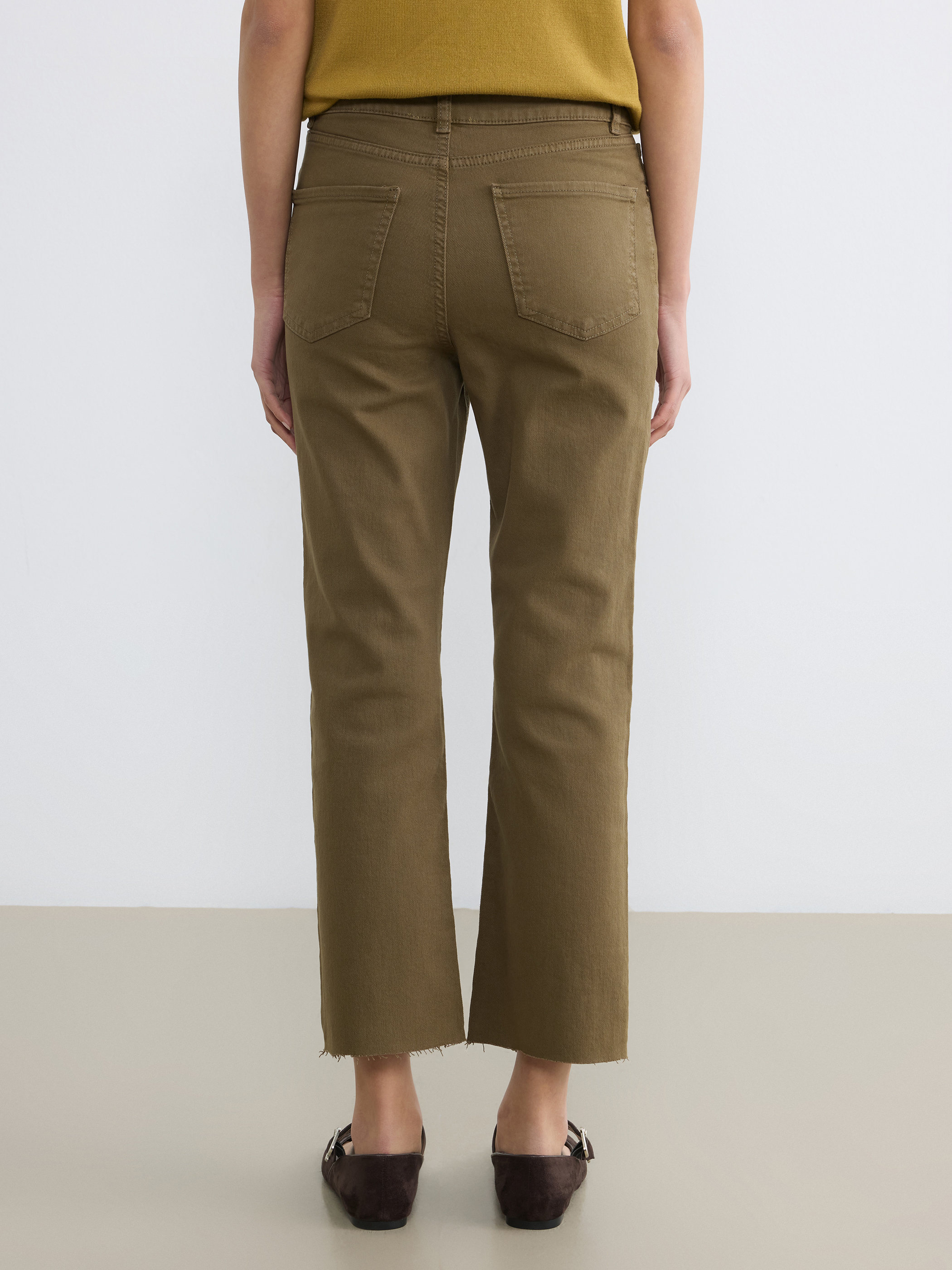 LCW Jeans Crop Flare Kadın Jean Pantolon görsel 4