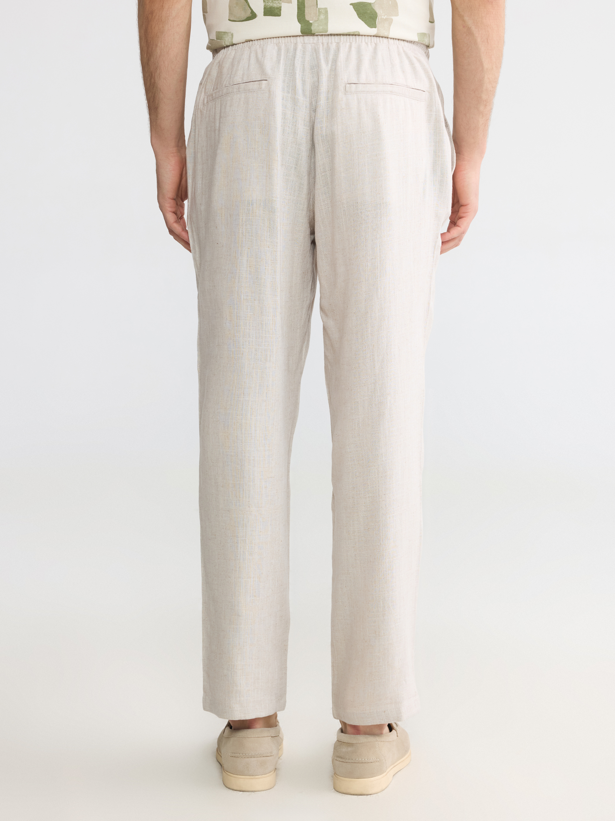 LCW Vision Regular Fit Keten Karışımlı Erkek Pantolon görsel 7