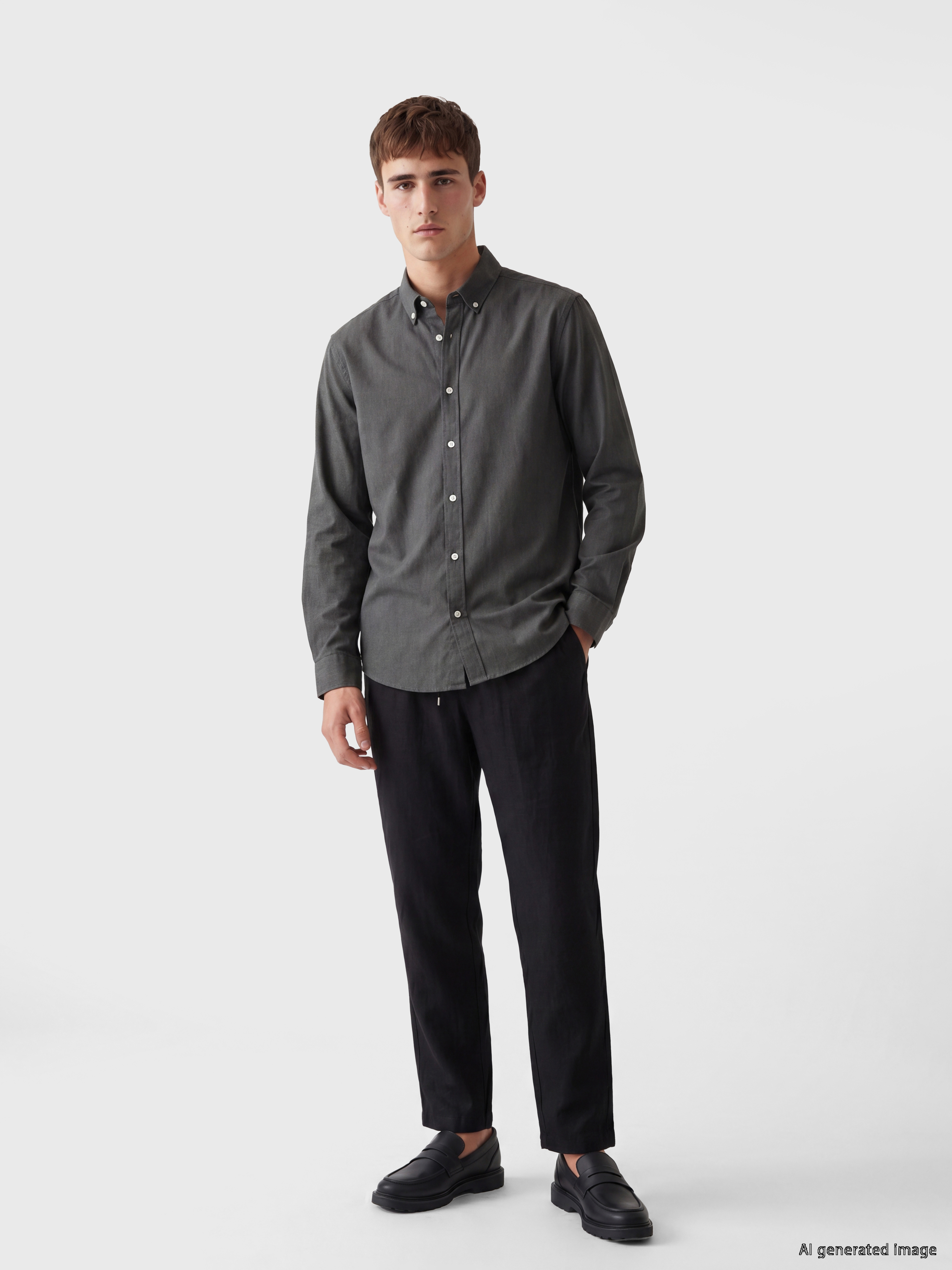 LCW Vision Regular Fit Keten Karışımlı Erkek Pantolon
