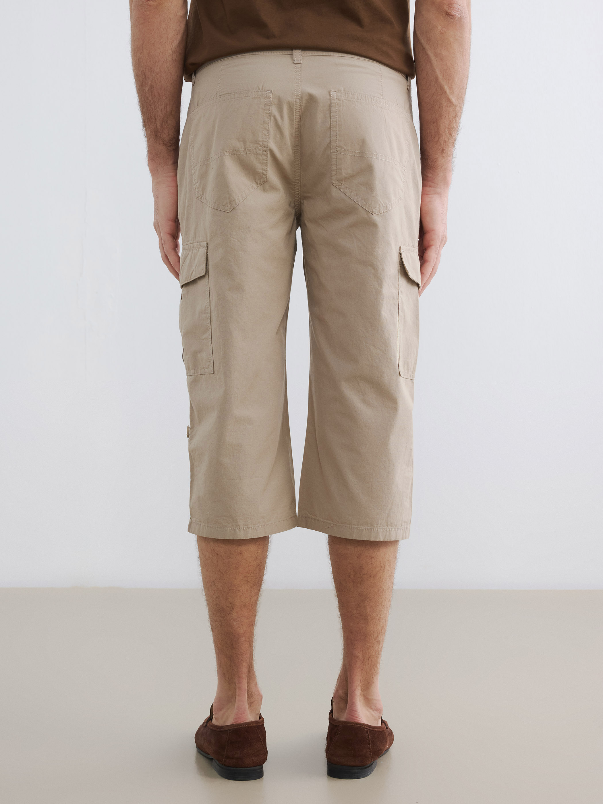 LCWAIKIKI Classic Regular Fit Erkek Kargo Şort görsel 4