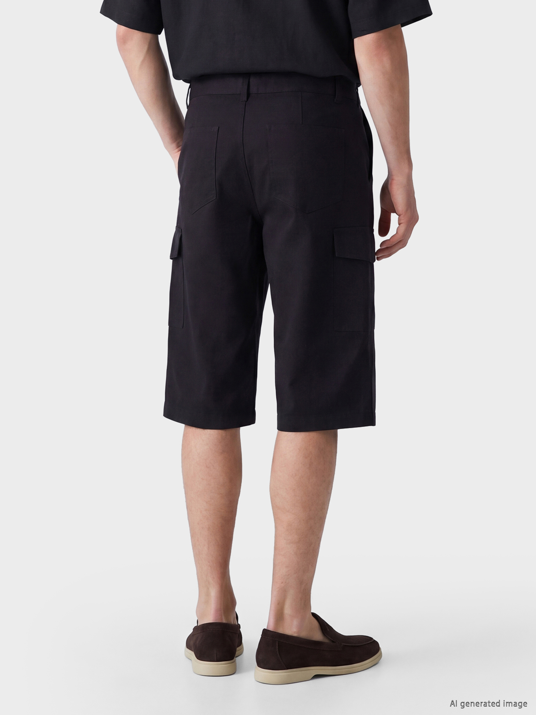 LCWAIKIKI Classic Regular Fit Erkek Kargo Şort görsel 3
