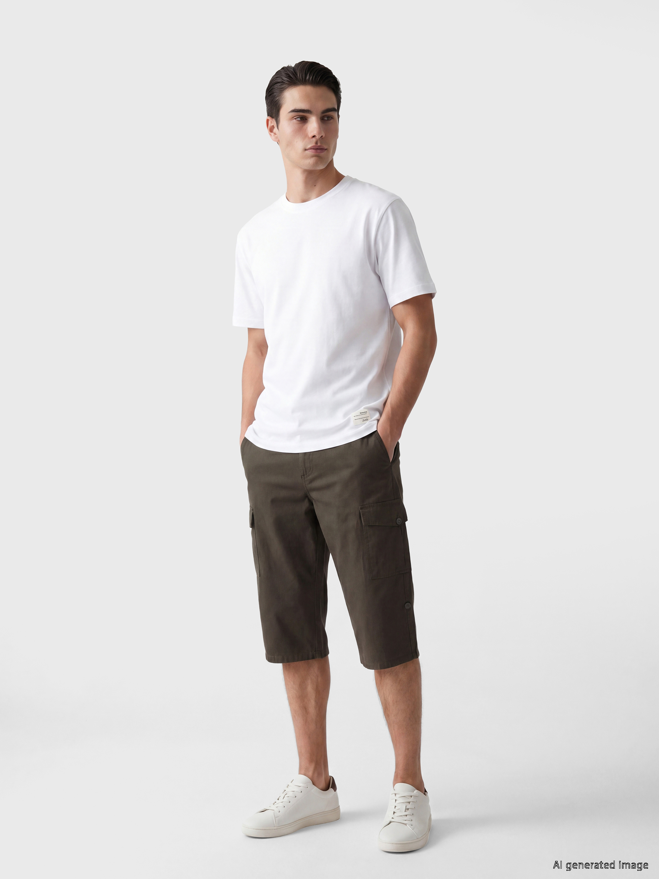 LCWAIKIKI Classic Regular Fit Erkek Kargo Şort
