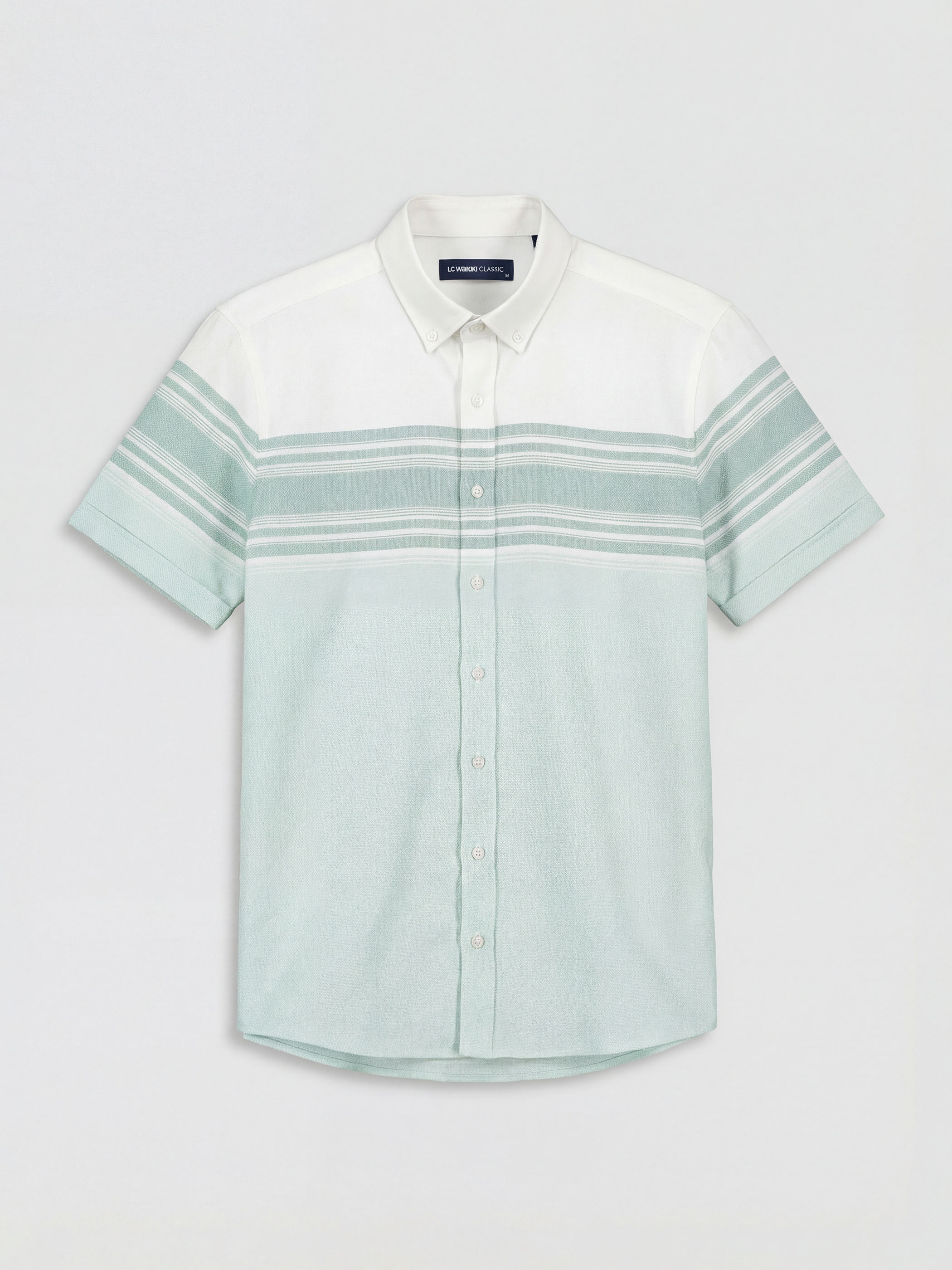 LCWAIKIKI Classic Regular Fit Armürlü Erkek Gömlek görsel 4