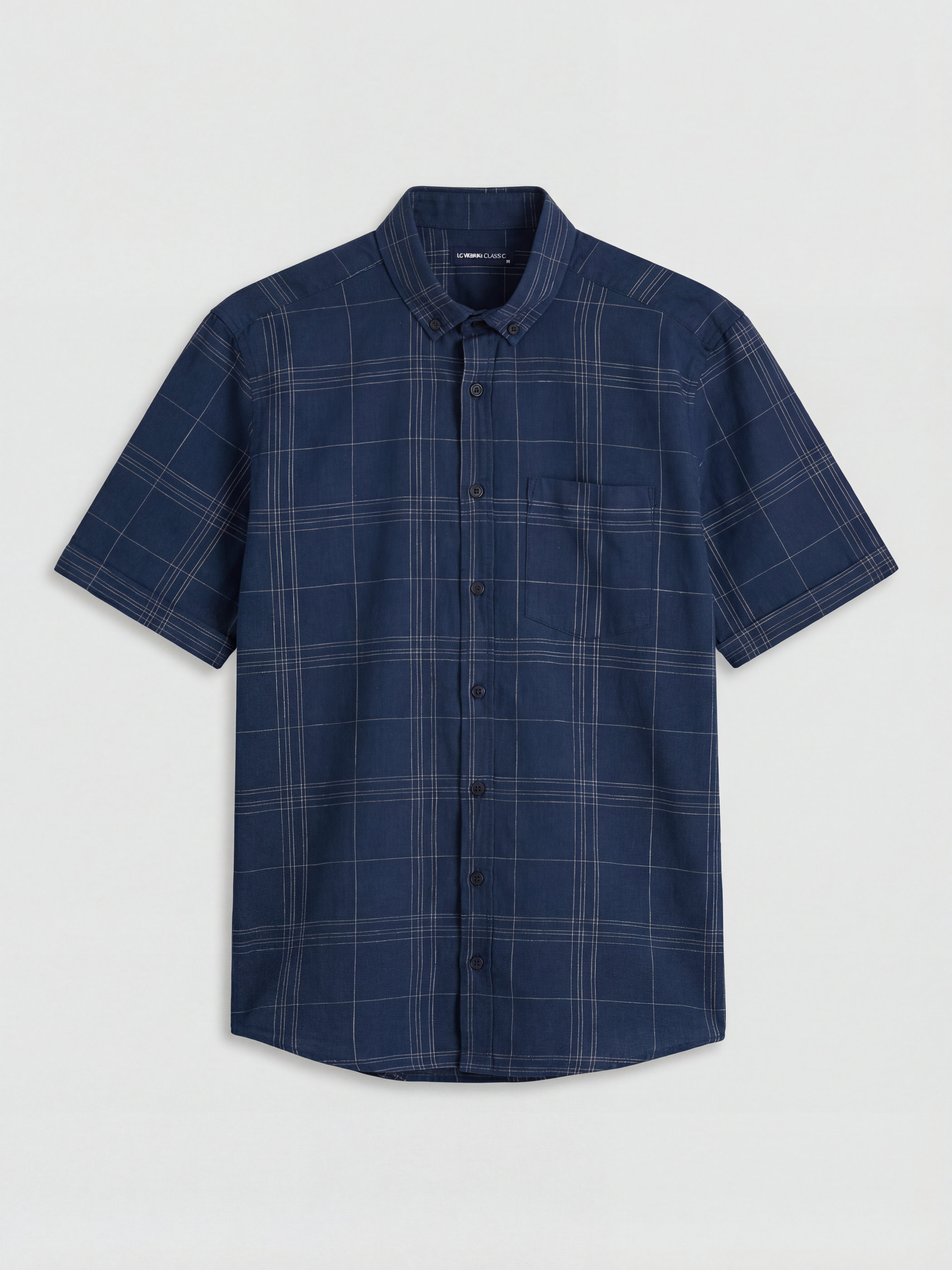 LCWAIKIKI Classic Regular Fit Ekose Poplin Erkek Gömlek görsel 5
