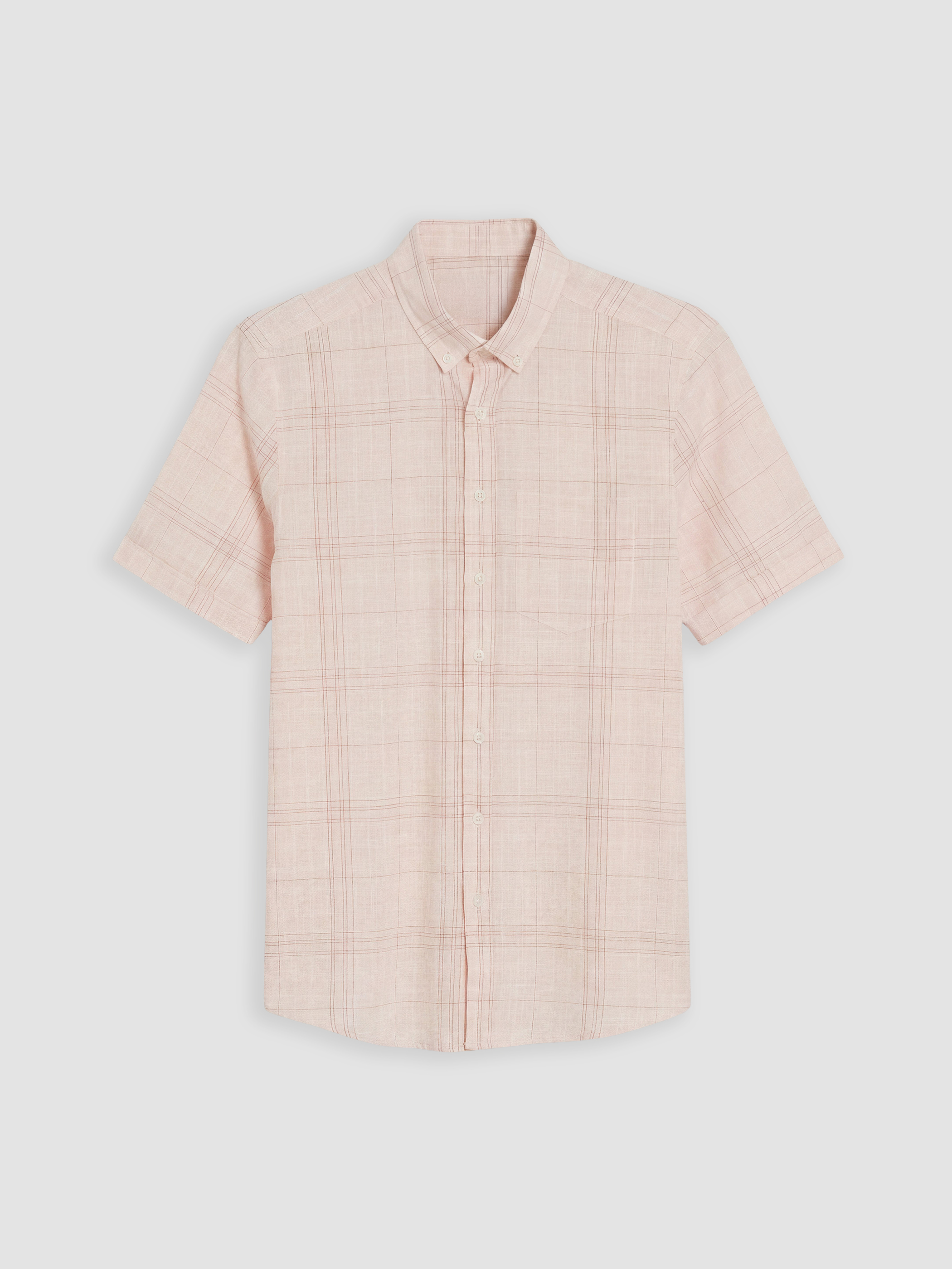 LCWAIKIKI Classic Regular Fit Ekose Poplin Erkek Gömlek görsel 4