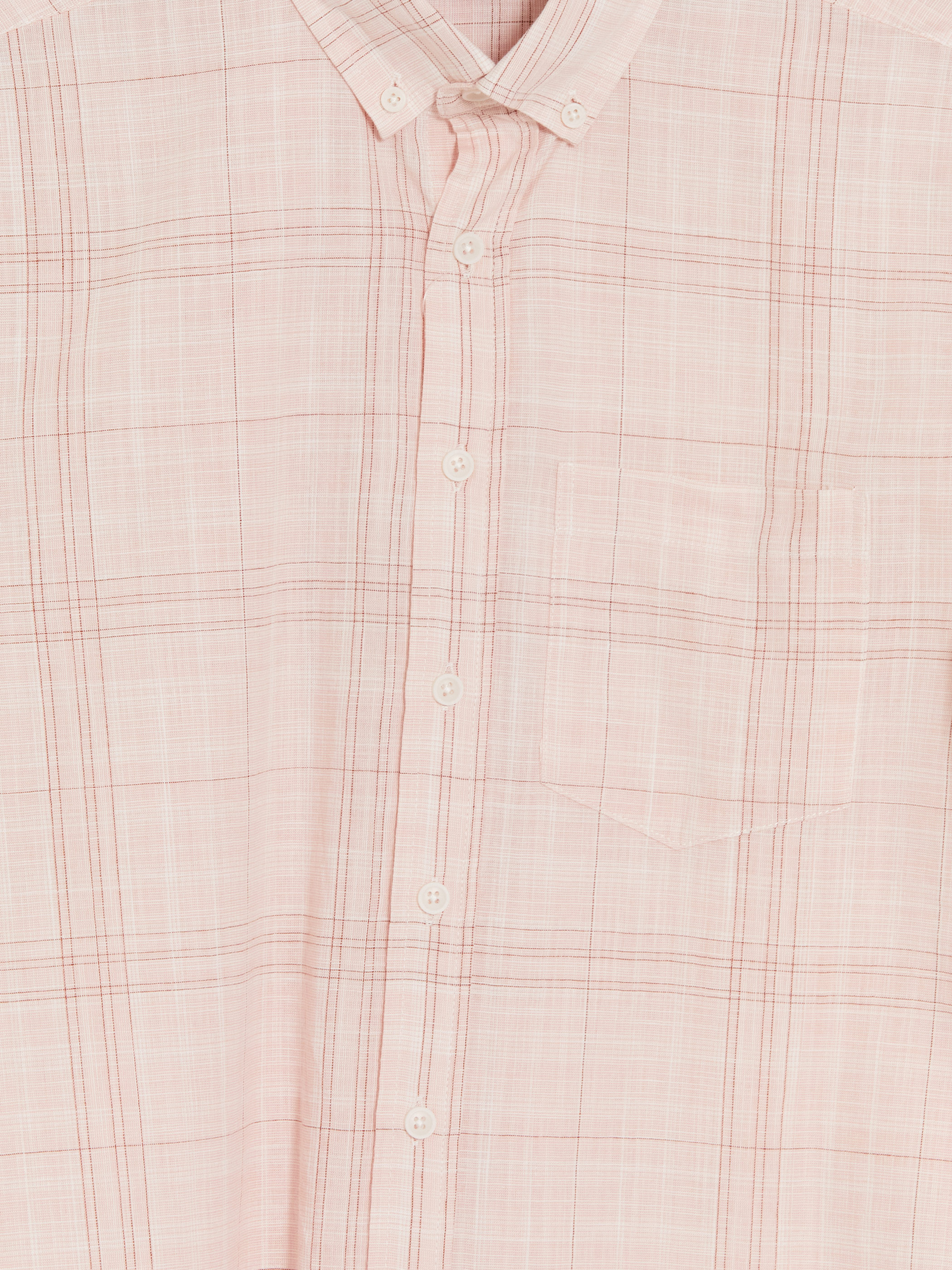 LCWAIKIKI Classic Regular Fit Ekose Poplin Erkek Gömlek görsel 5