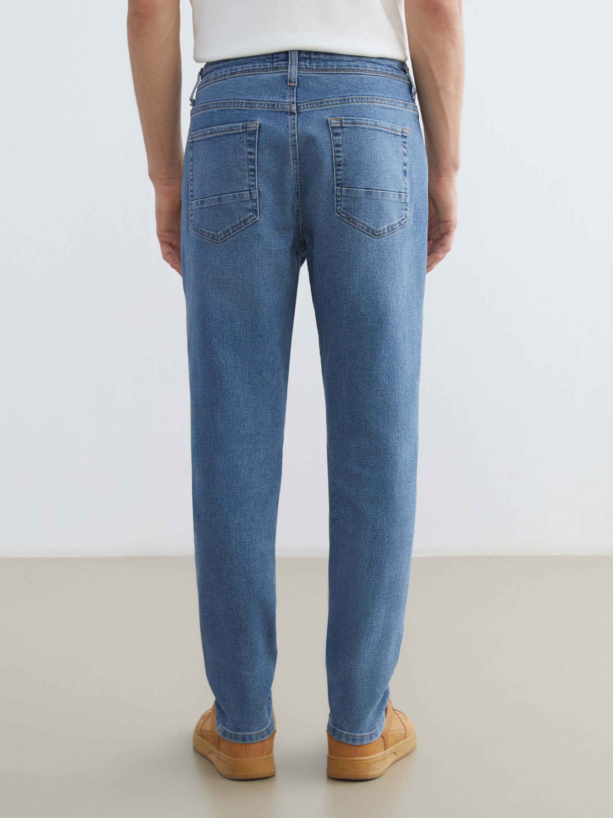 LCW Jeans 730 Havuç Kalıp Erkek Jean Pantolon görsel 5