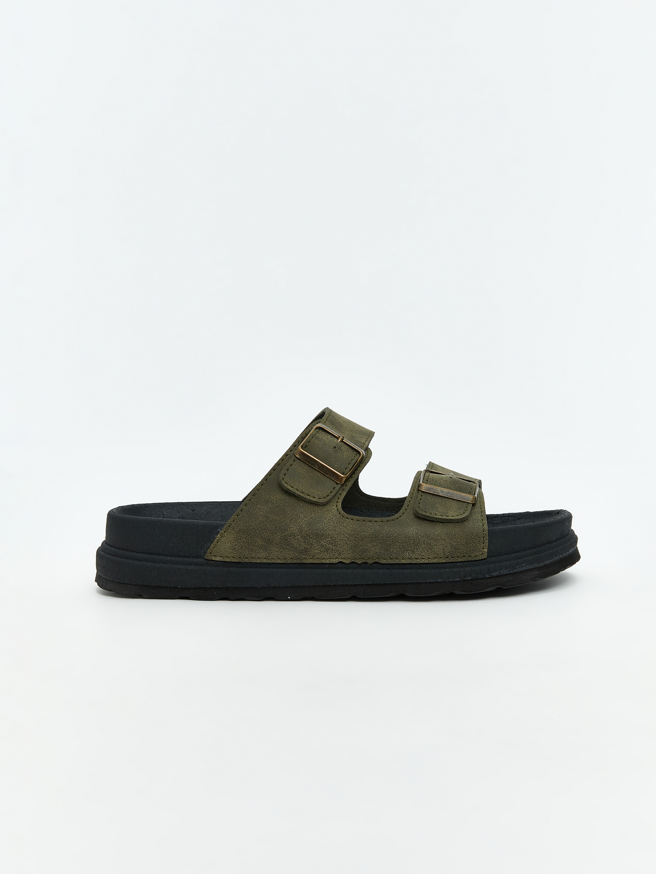 LCW STEPS Süet Görünümlü Erkek Terlik görsel 2