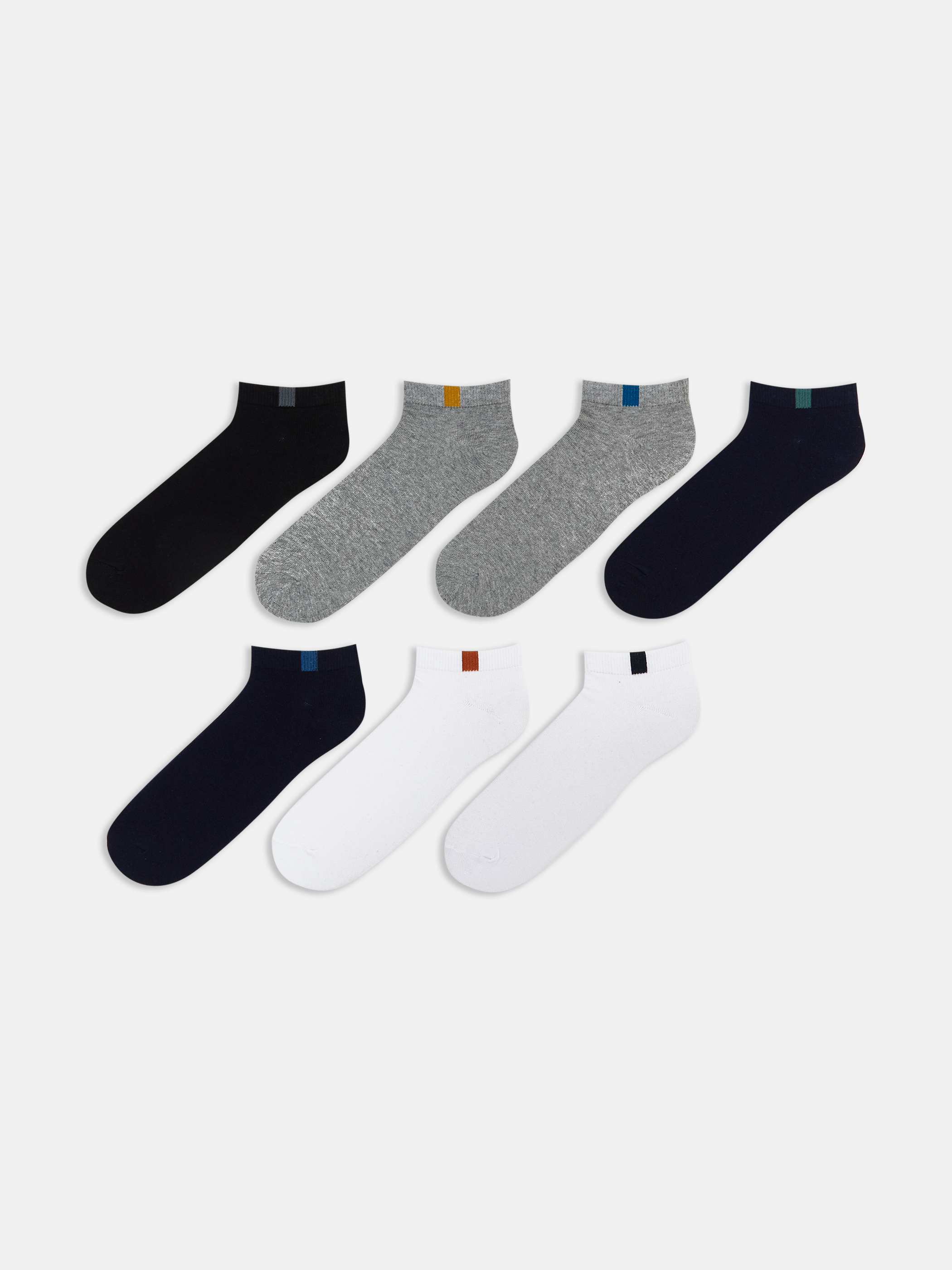 LCW ACCESSORIES Erkek Patik Çorap 7'li