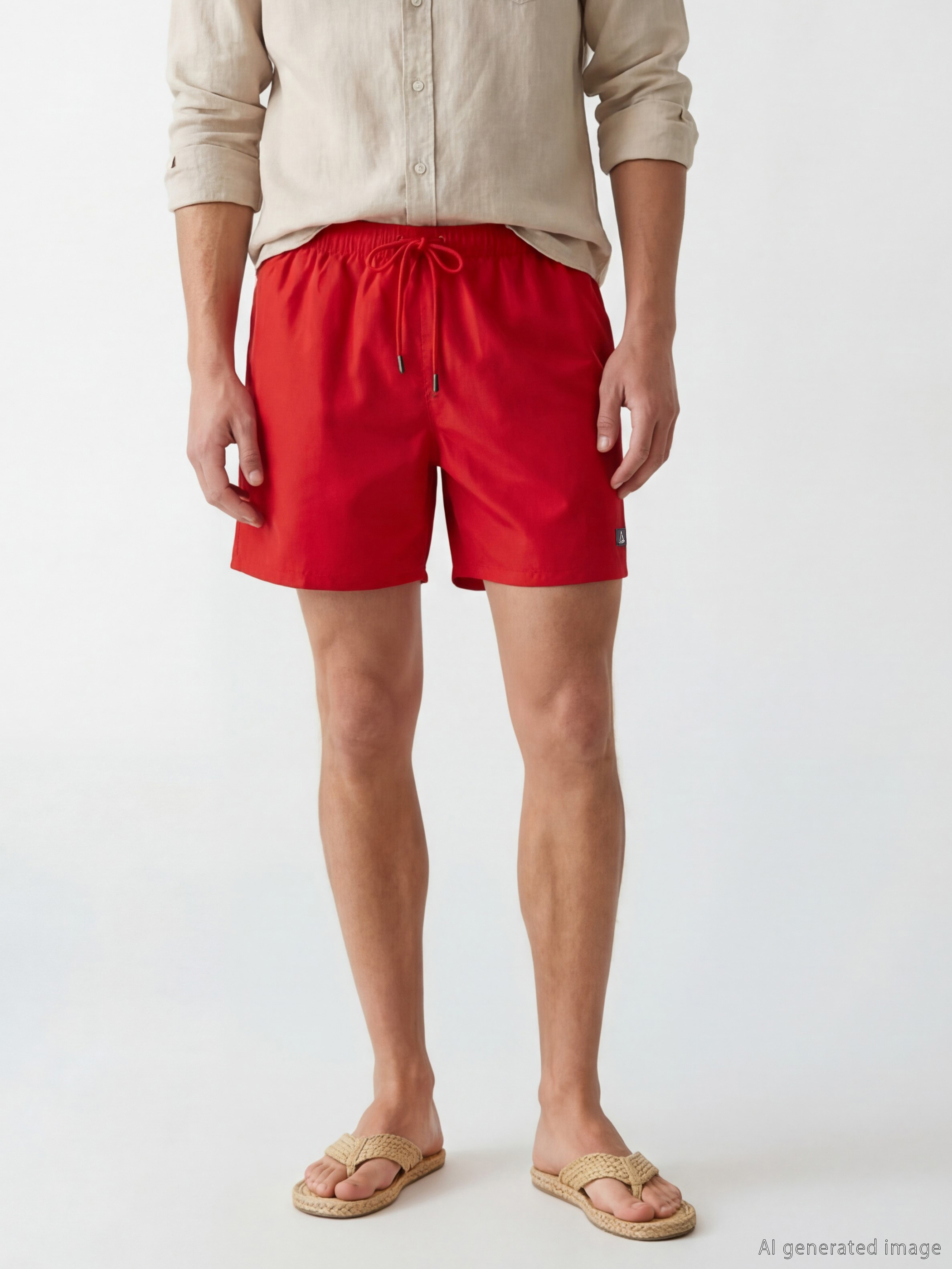 LCW SWIMWEAR Kısa Boy Erkek Yüzme Şort görsel 2