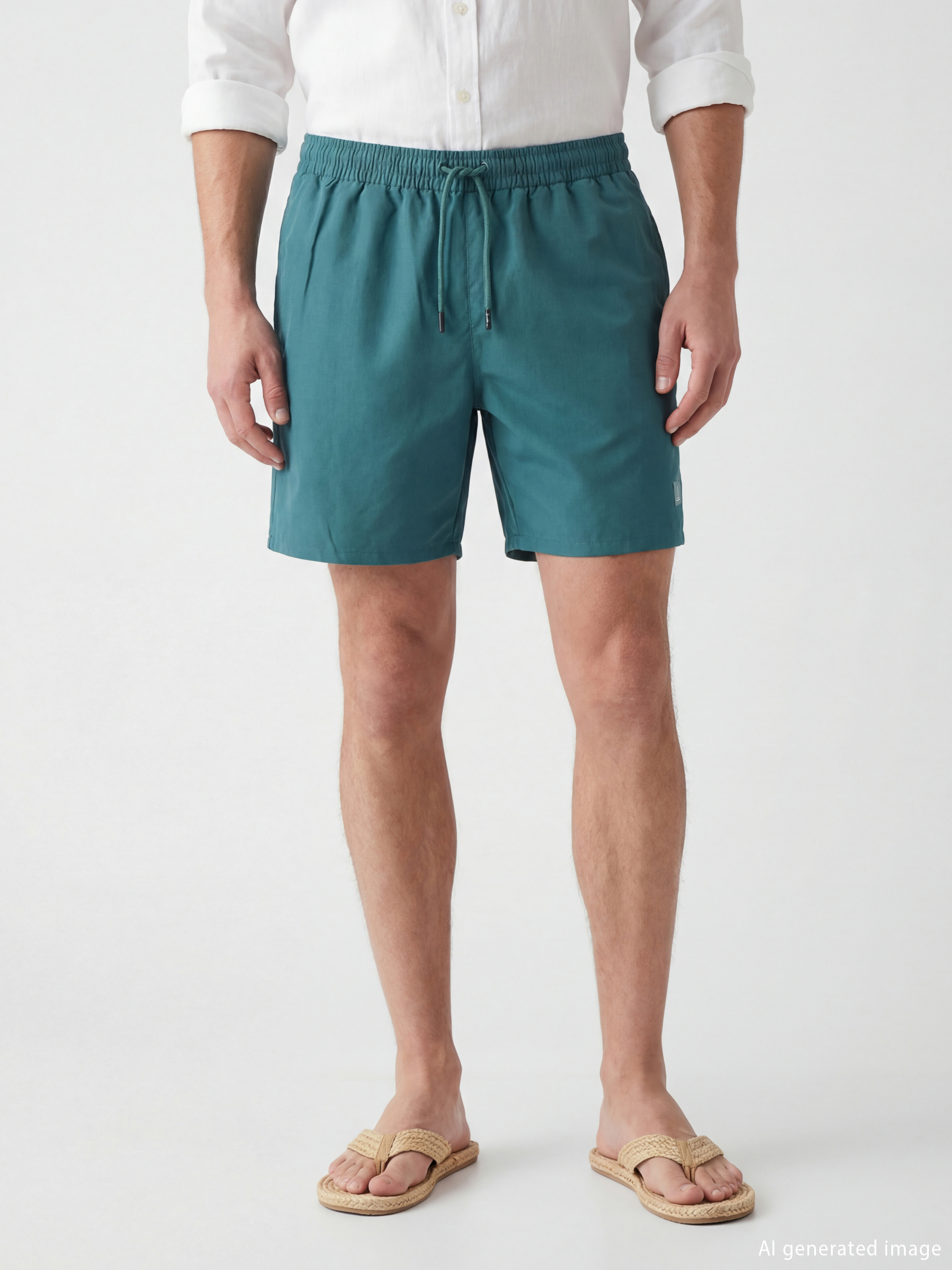 LCW SWIMWEAR Kısa Boy Erkek Yüzme Şort görsel 2