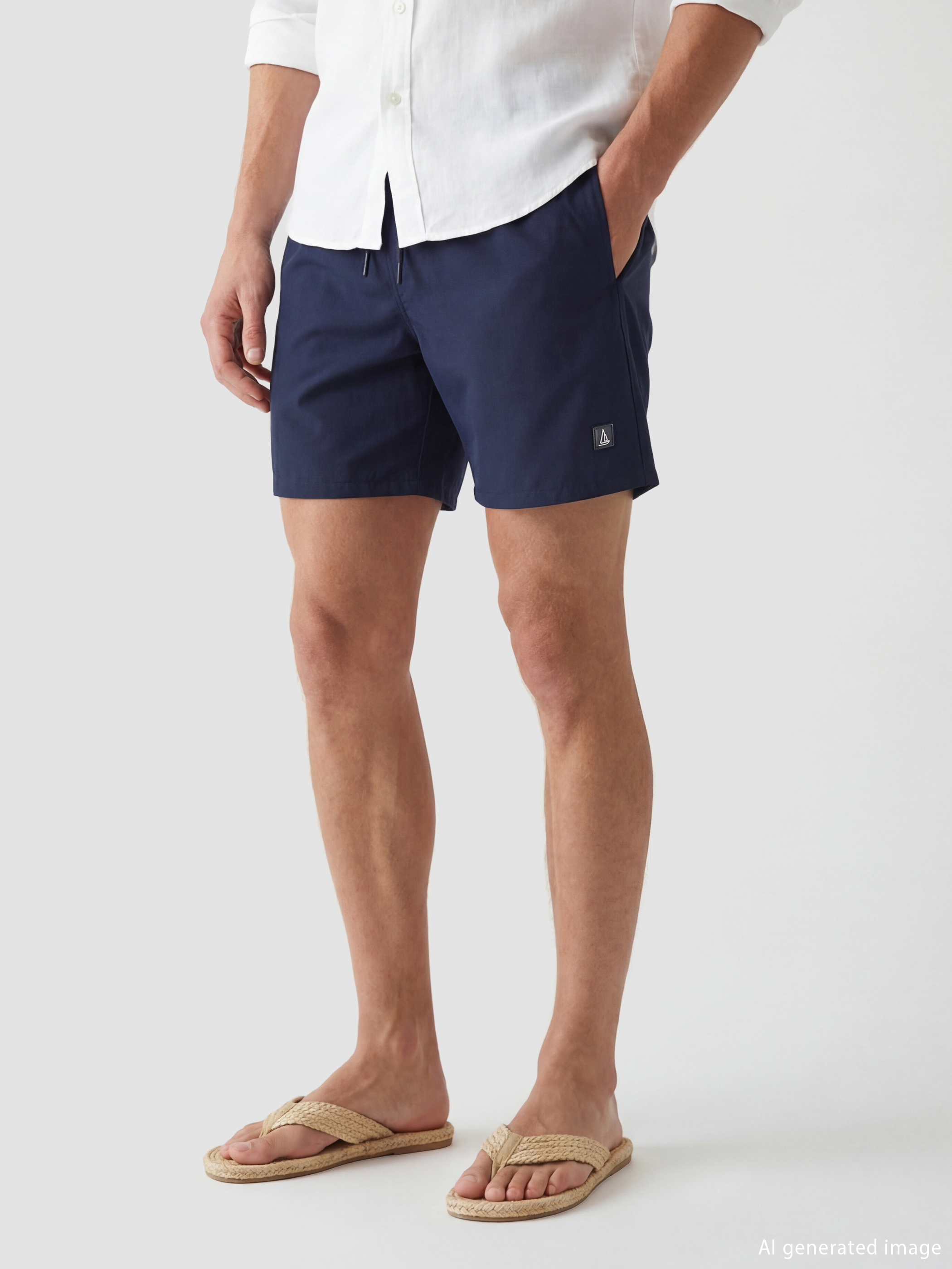 LCW SWIMWEAR Kısa Boy Erkek Yüzme Şort görsel 3