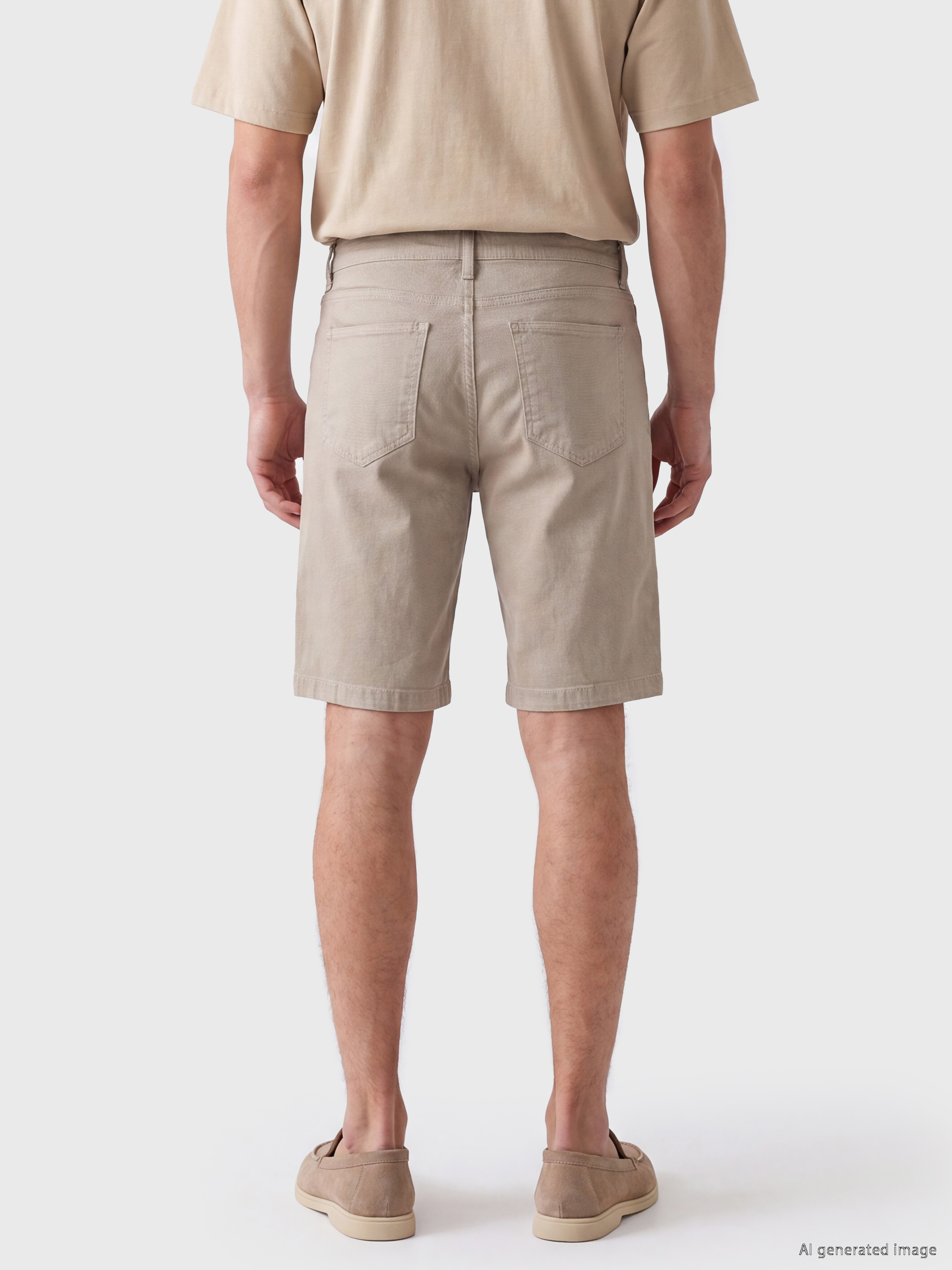 LCWAIKIKI Classic Slim Fit Erkek Şort görsel 3