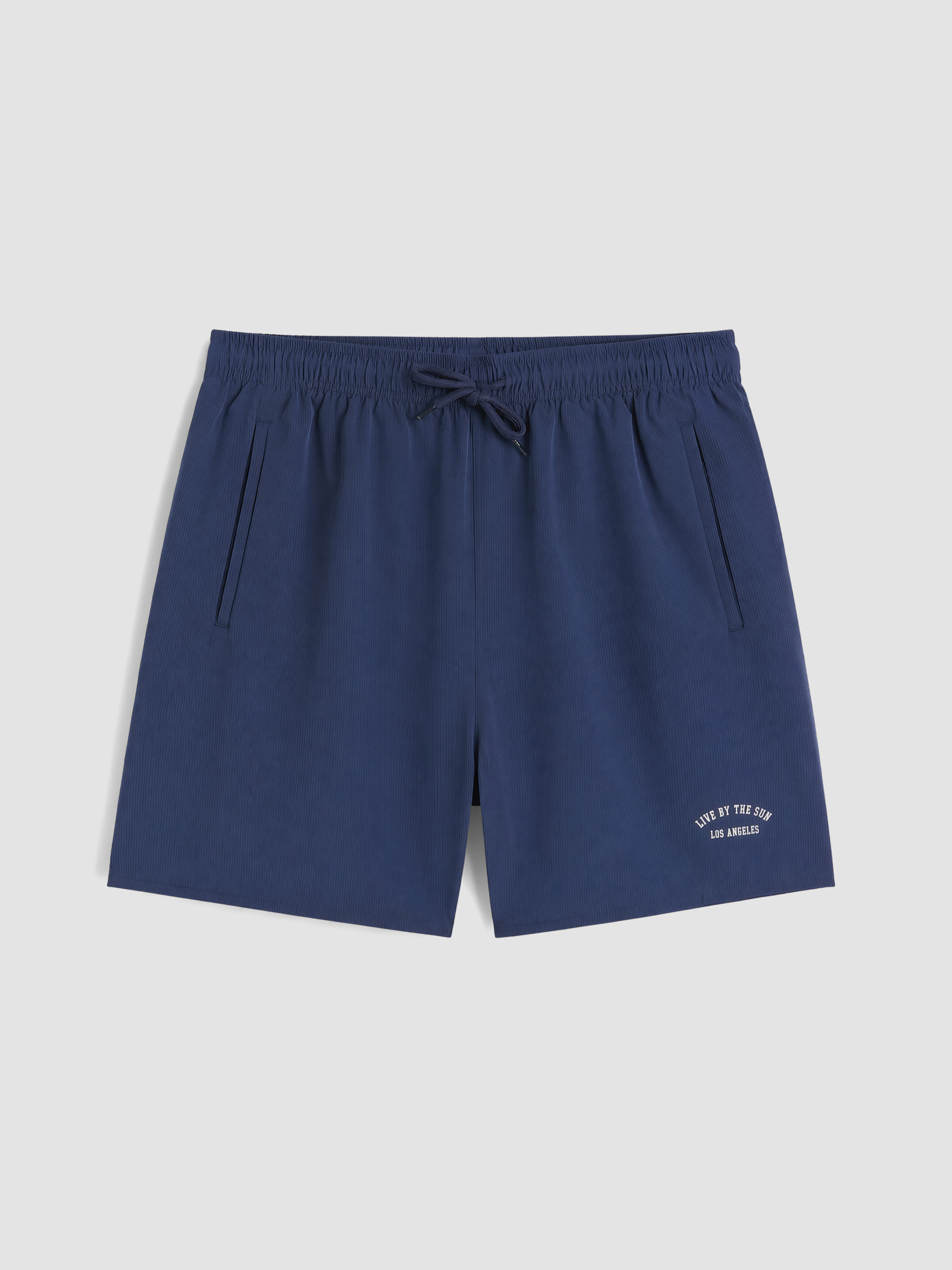 LCW SWIMWEAR Kısa Boy Los Angeles Baskılı Erkek Deniz Şortu görsel 5