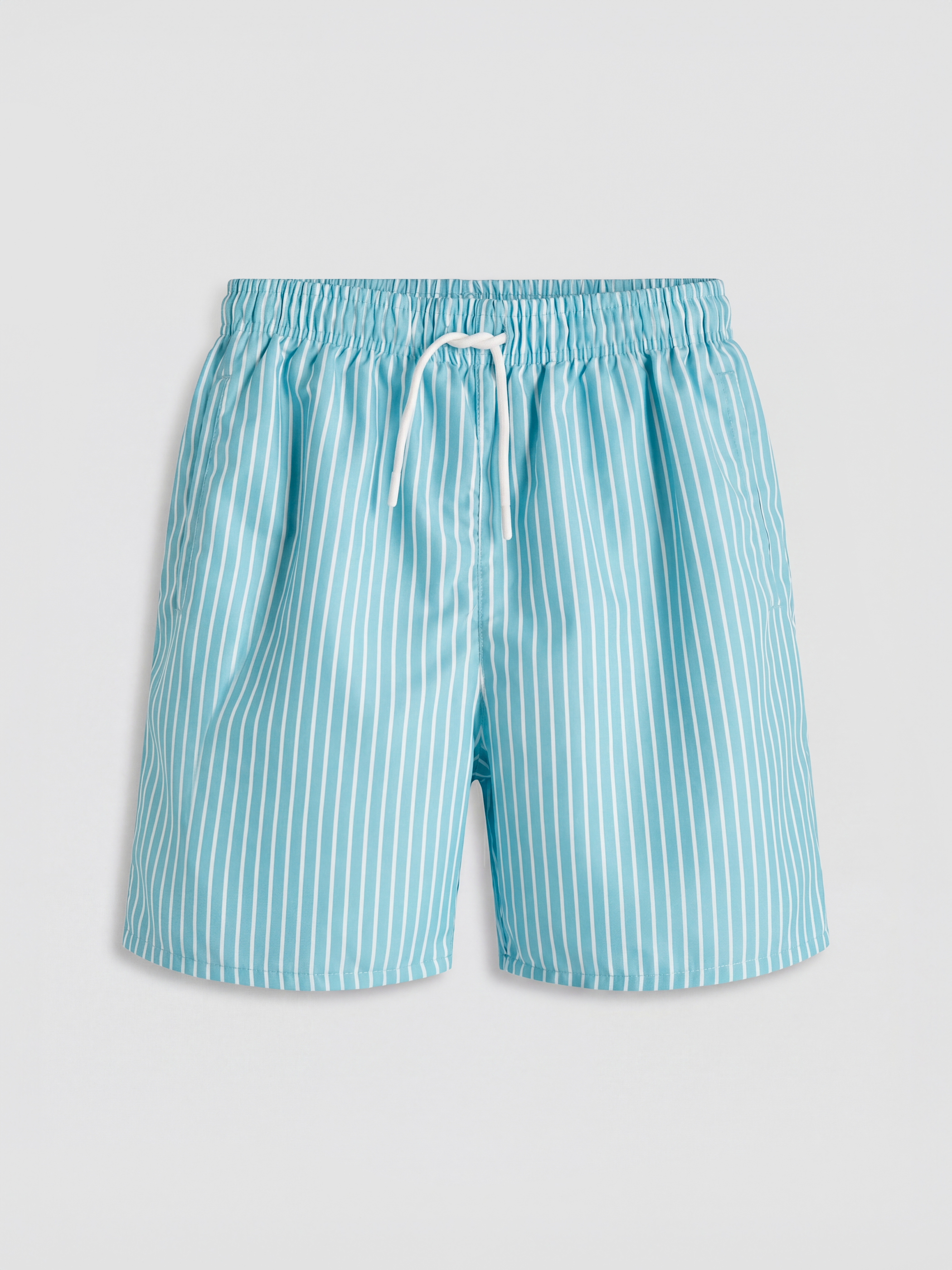 LCW SWIMWEAR Kısa Boy Çizgili Erkek Deniz Şortu görsel 5