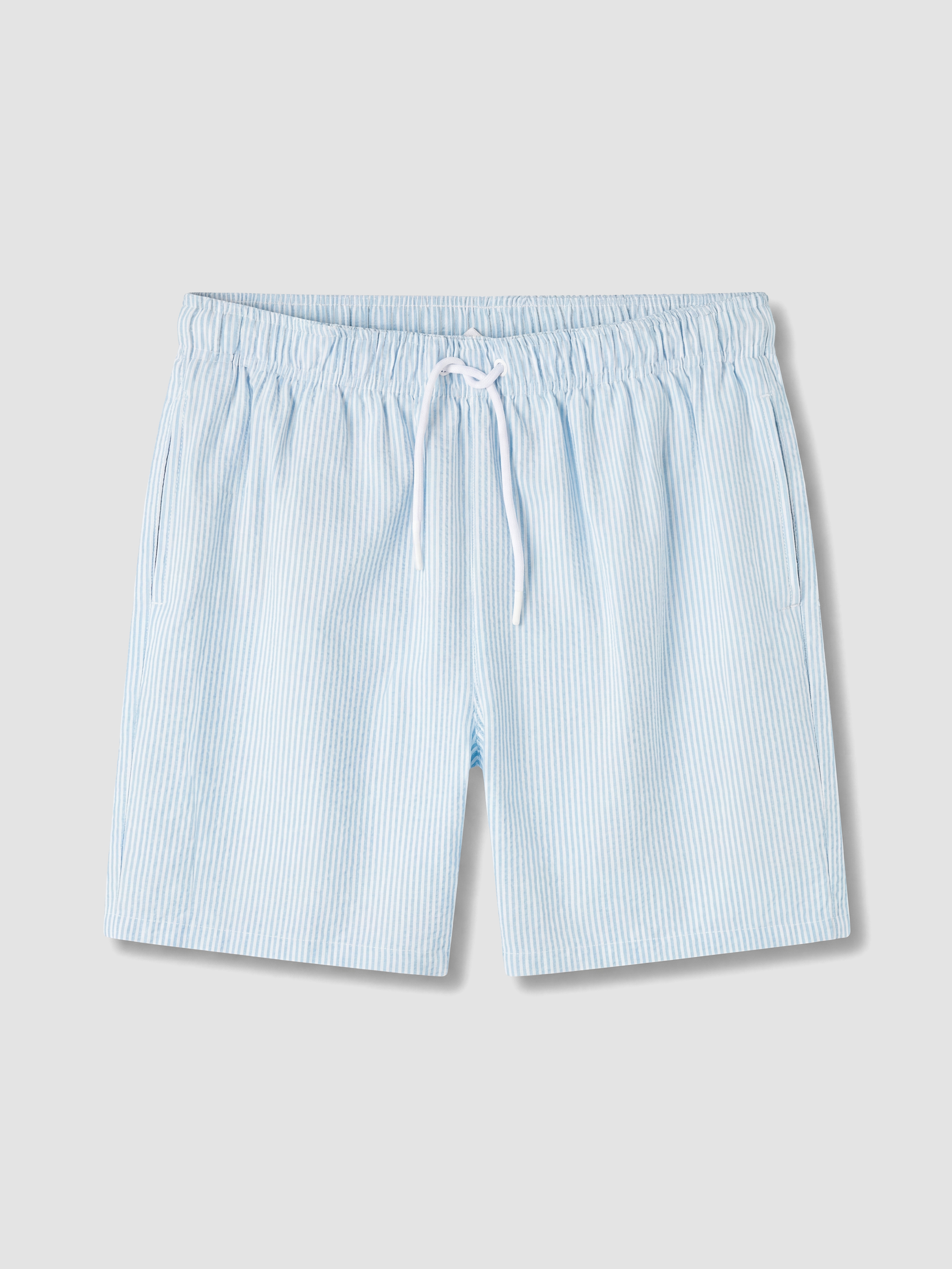LCW SWIMWEAR Kısa Boy Çizgili Erkek Deniz Şortu görsel 5