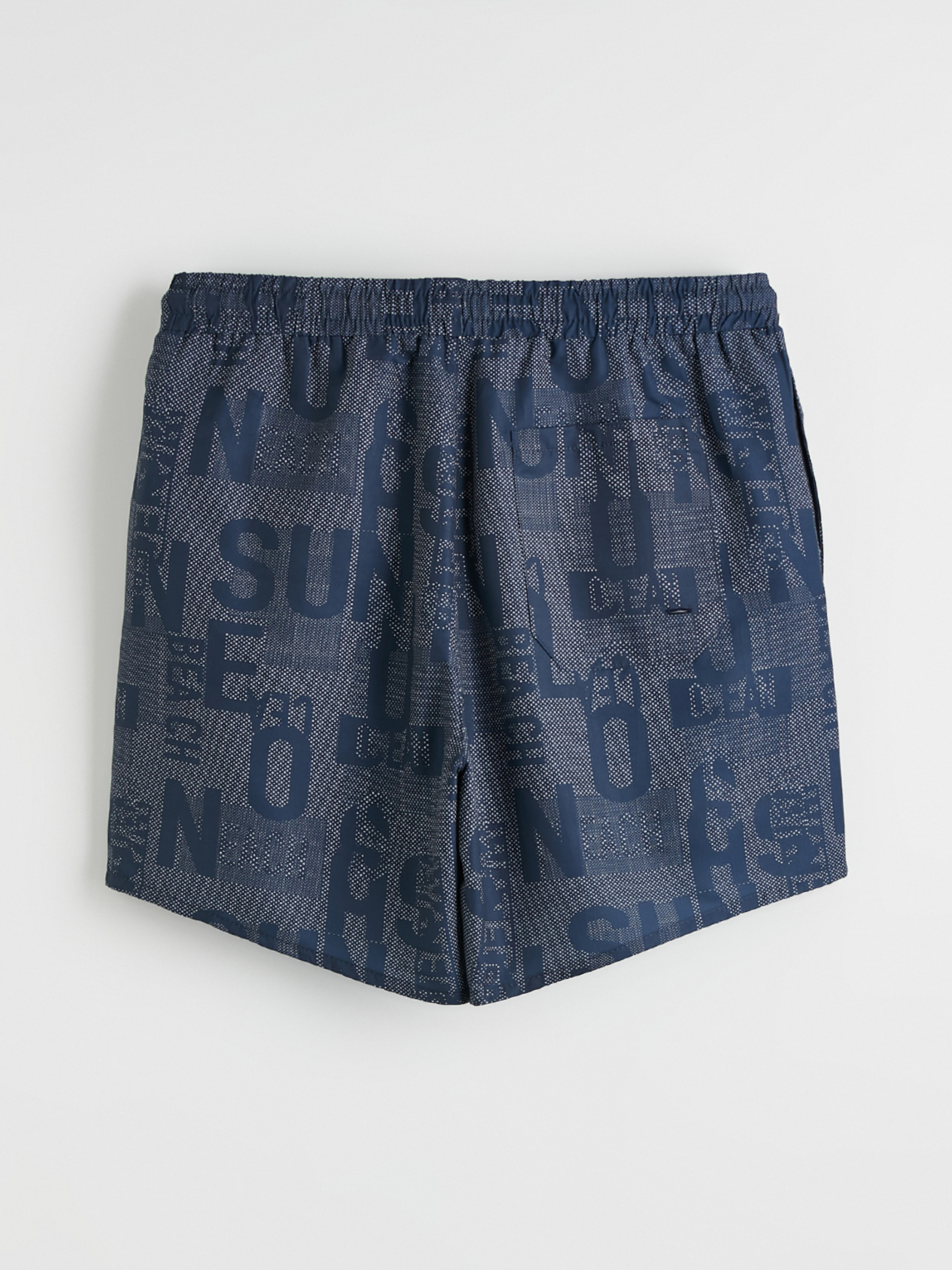 LCW SWIMWEAR Kısa Boy Yazı Baskılı Erkek Deniz Şortu görsel 7